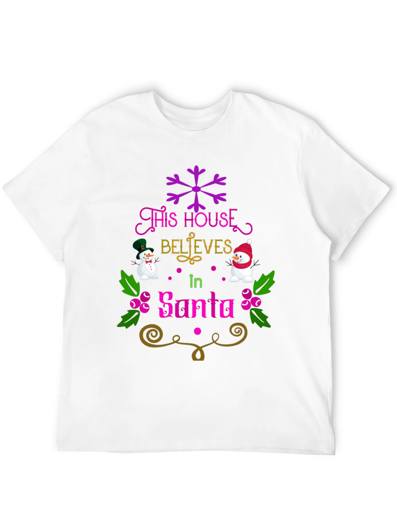 Festive This House Believes Christmas Tee