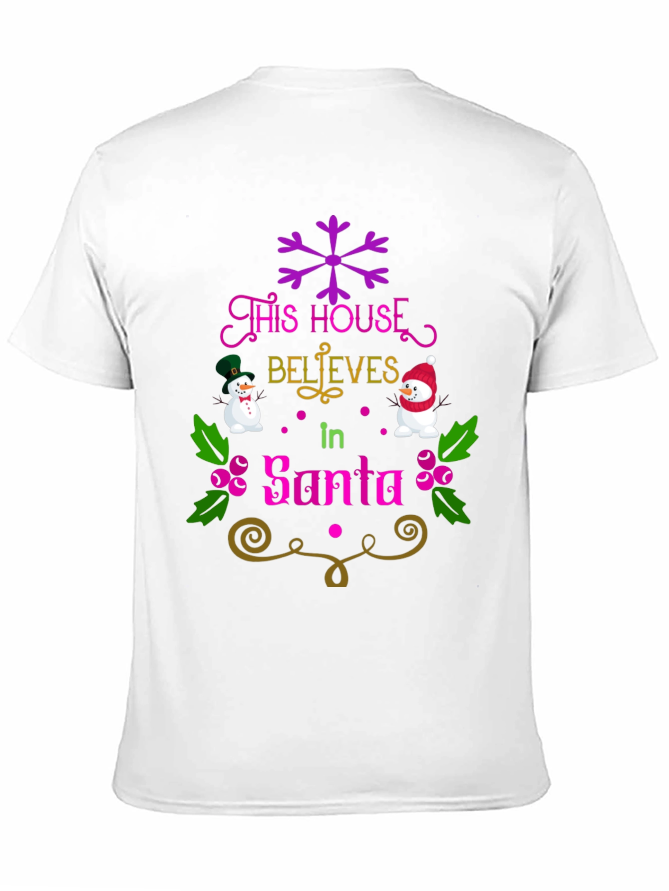 Festive This House Believes Christmas Tee
