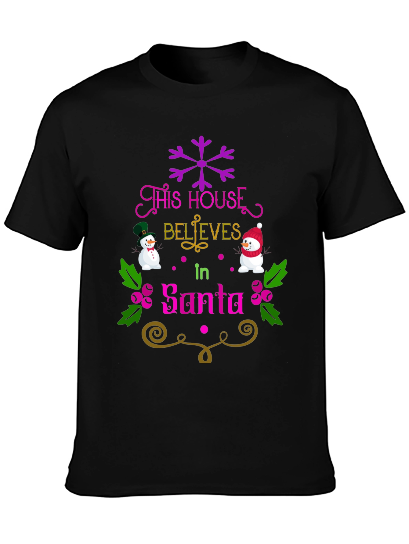 Festive This House Believes Christmas Tee