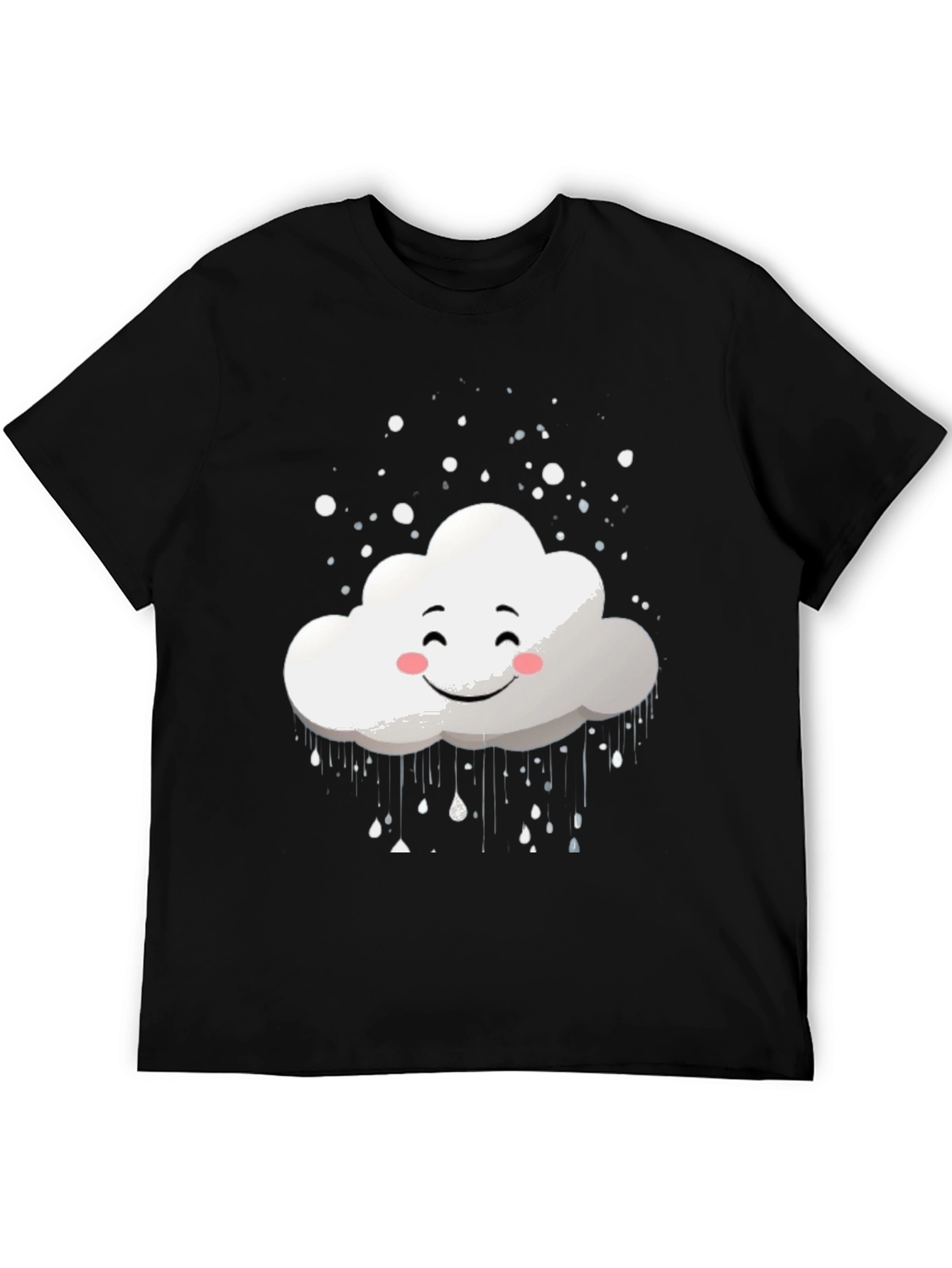 Cloud Graphic Tee - Happy Weather T-Shirt