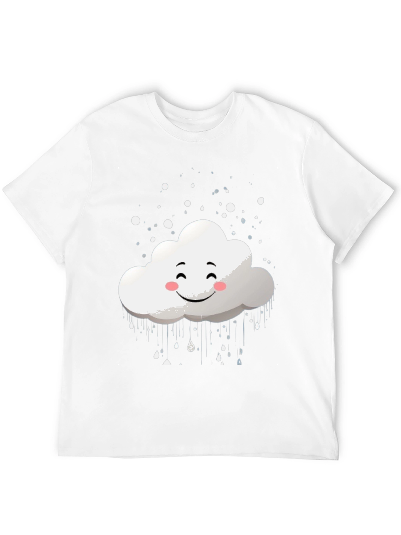 Cloud Graphic Tee - Happy Weather T-Shirt