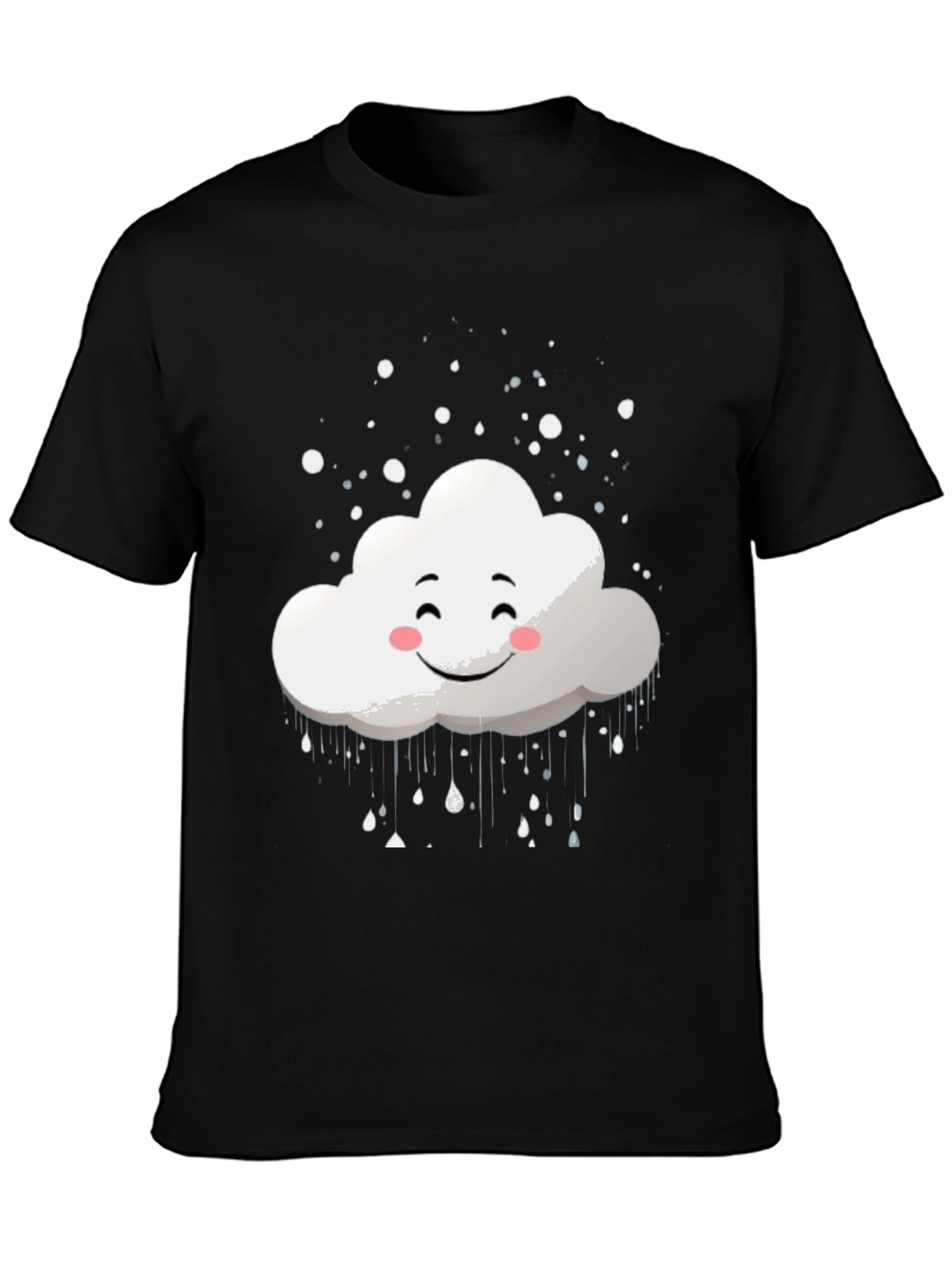 Cloud Graphic Tee - Happy Weather T-Shirt