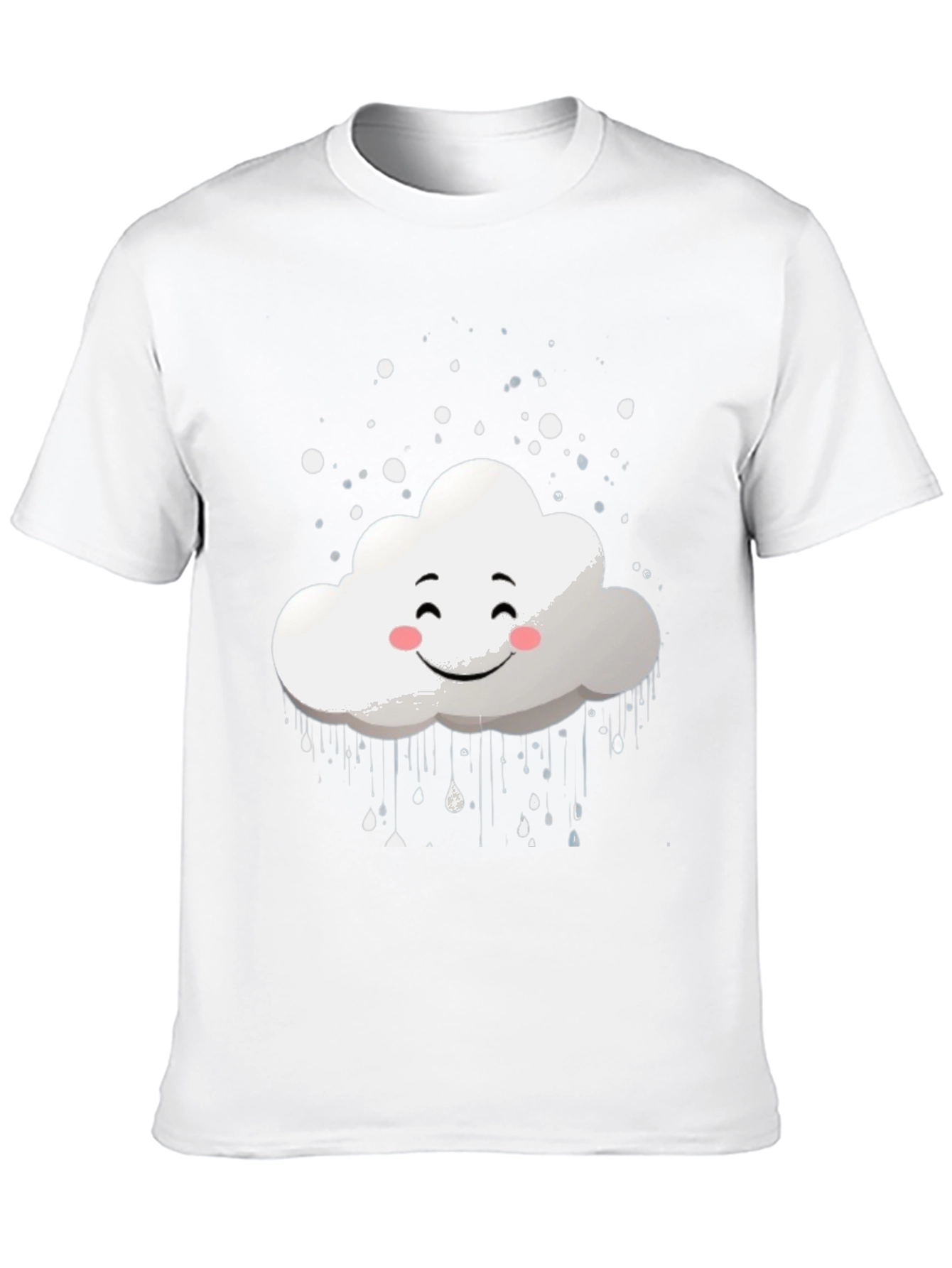 Cloud Graphic Tee - Happy Weather T-Shirt