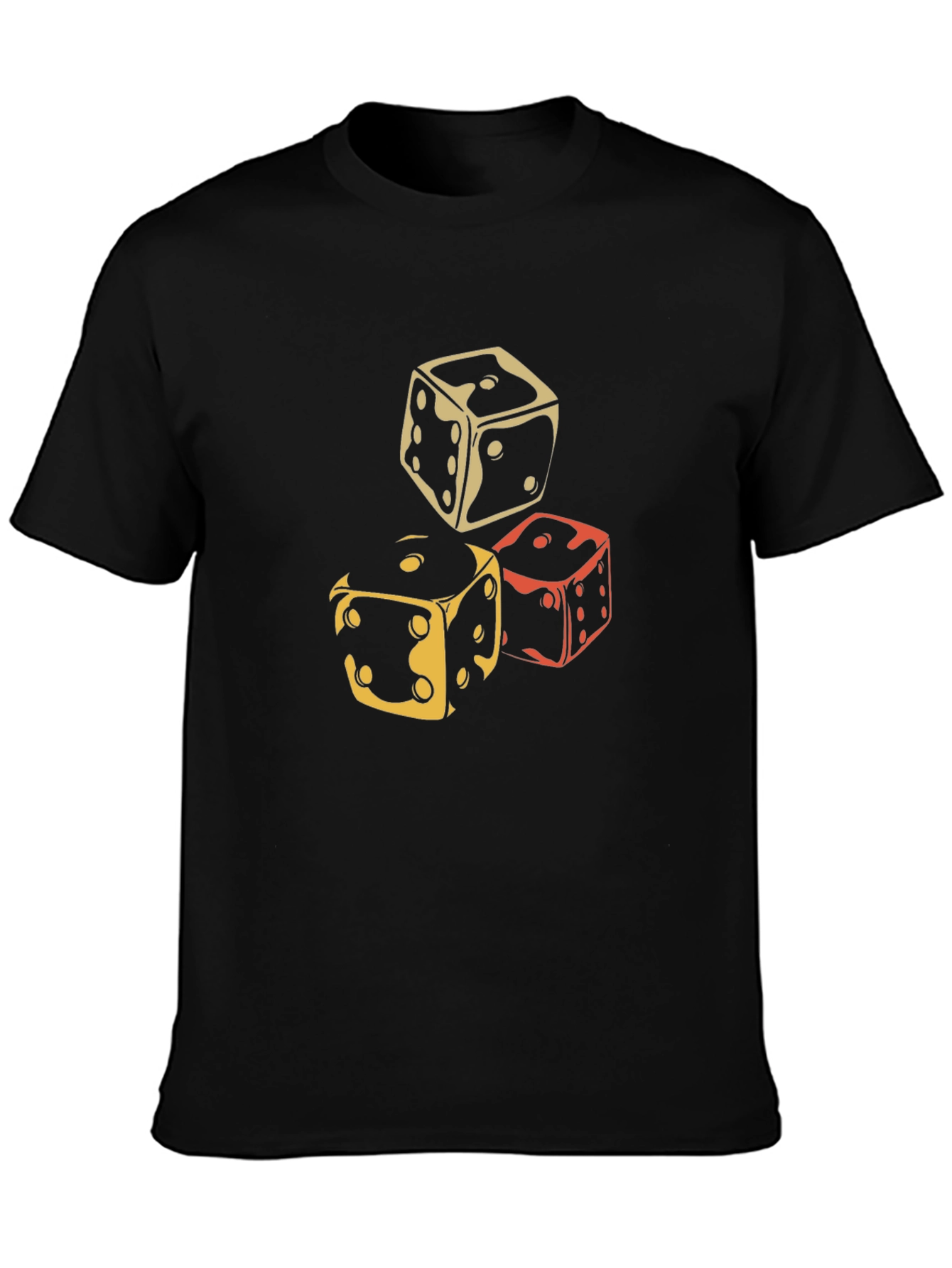Dice Graphic Tee - Lucky Gamble Design