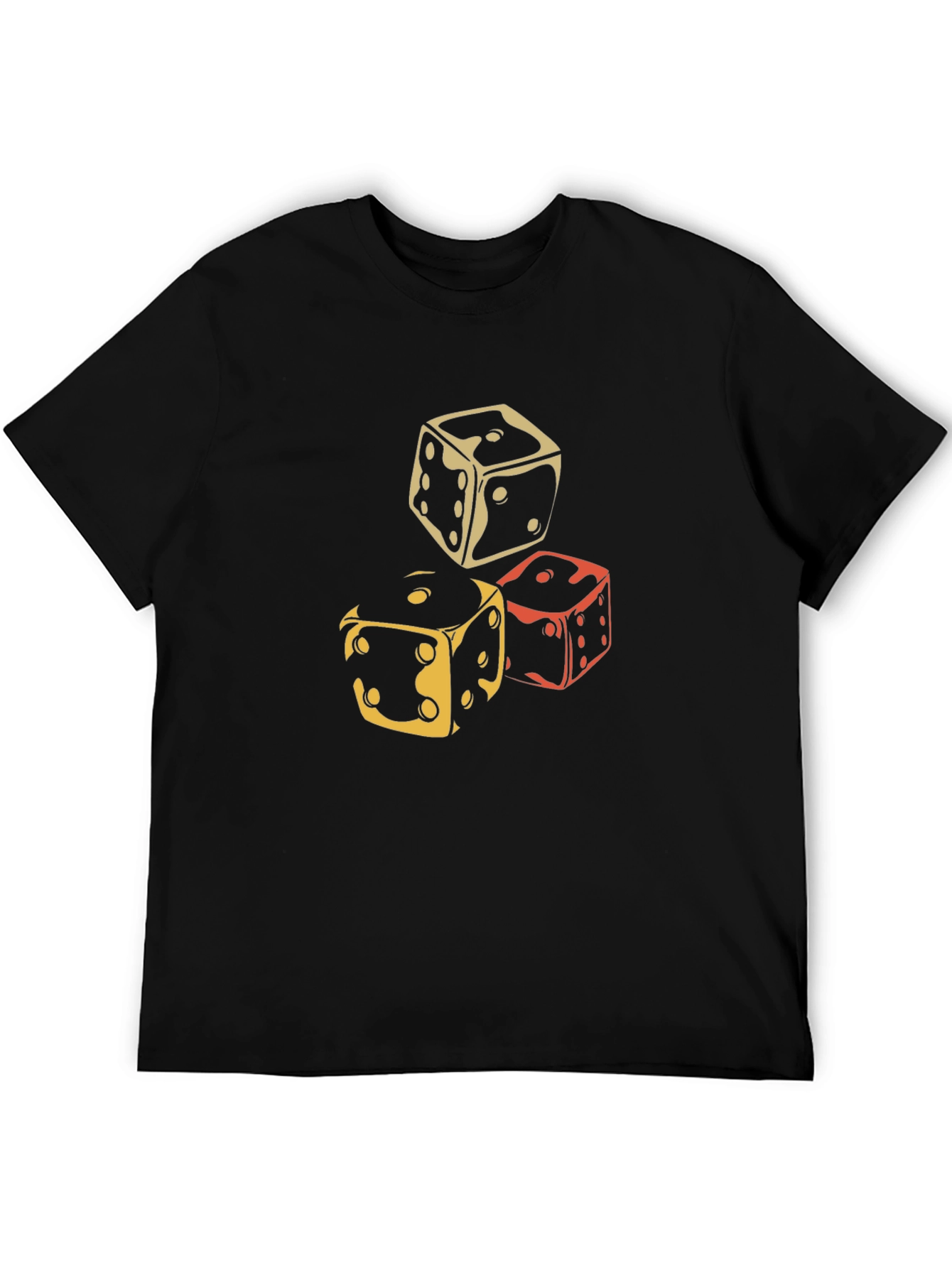 Dice Graphic Tee - Lucky Gamble Design