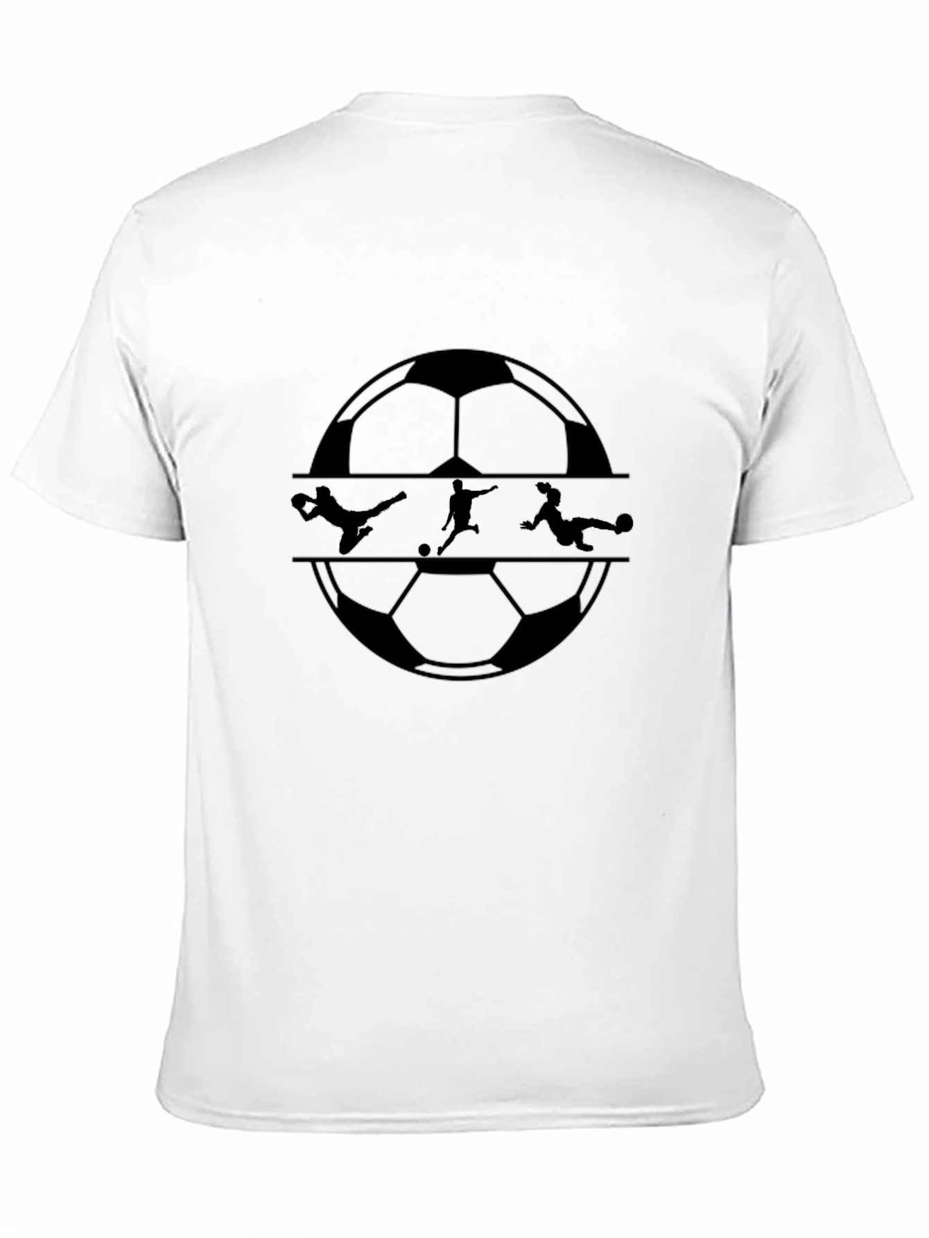 Soccer Ball Graphic Print T-Shirt