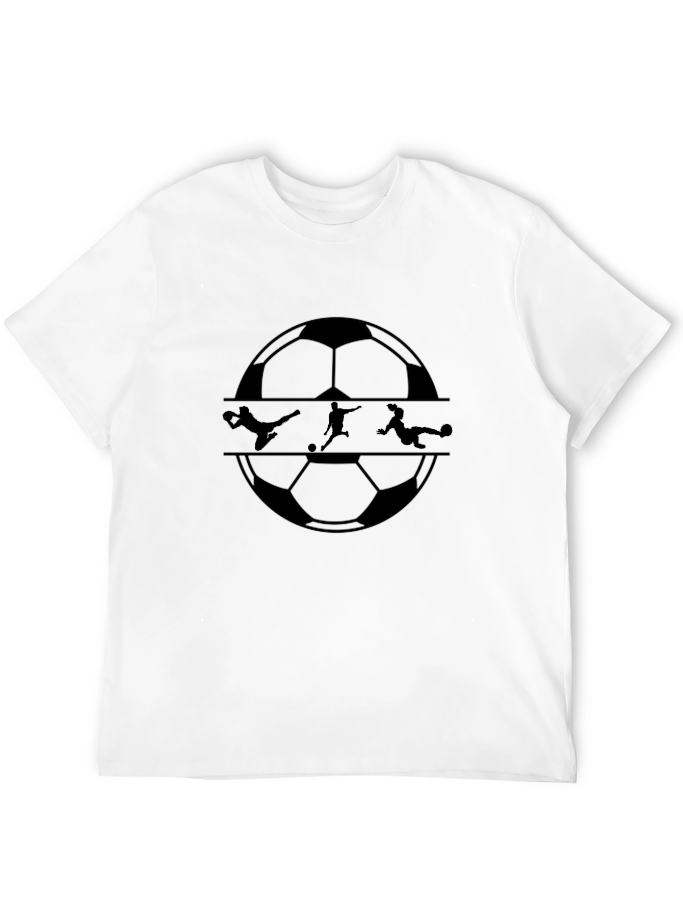 Soccer Ball Graphic Print T-Shirt