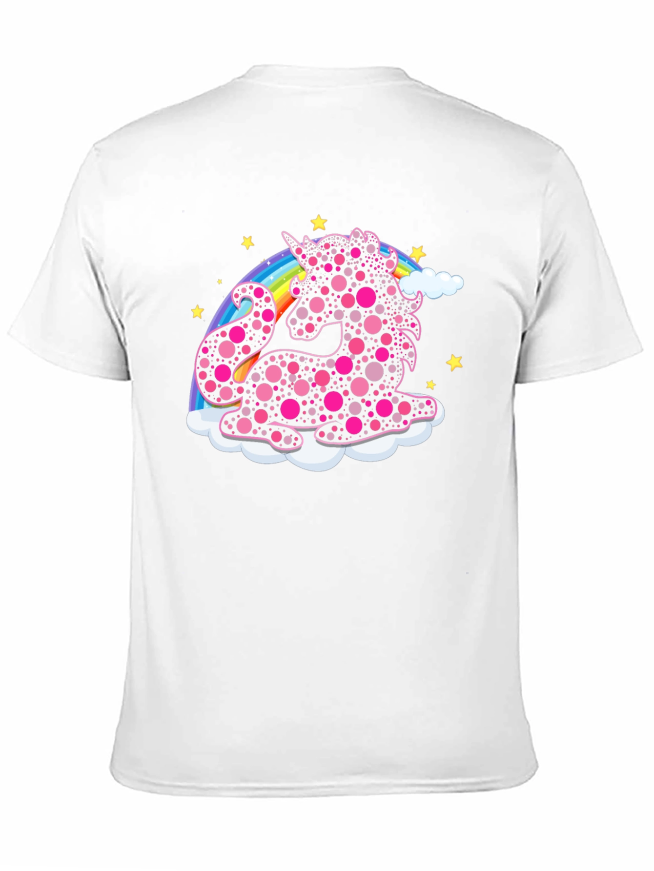 Unicorn Rainbow T-Shirt - Black