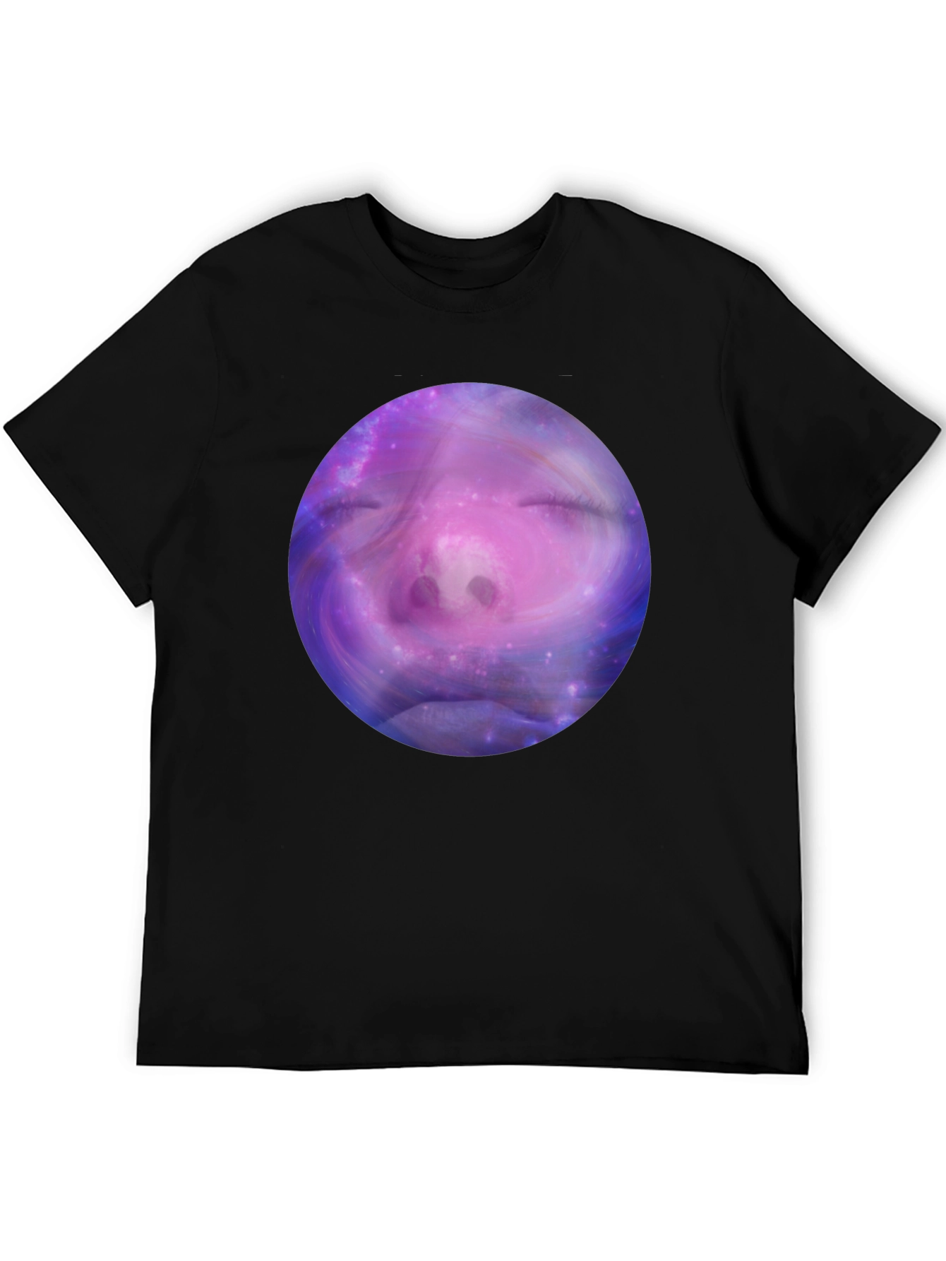 Cosmic Dreamer Graphic Tee - Unisex Black T-Shirt