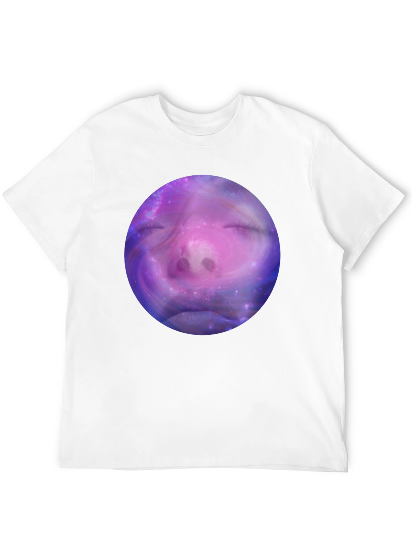 Cosmic Dreamer Graphic Tee - Unisex Black T-Shirt