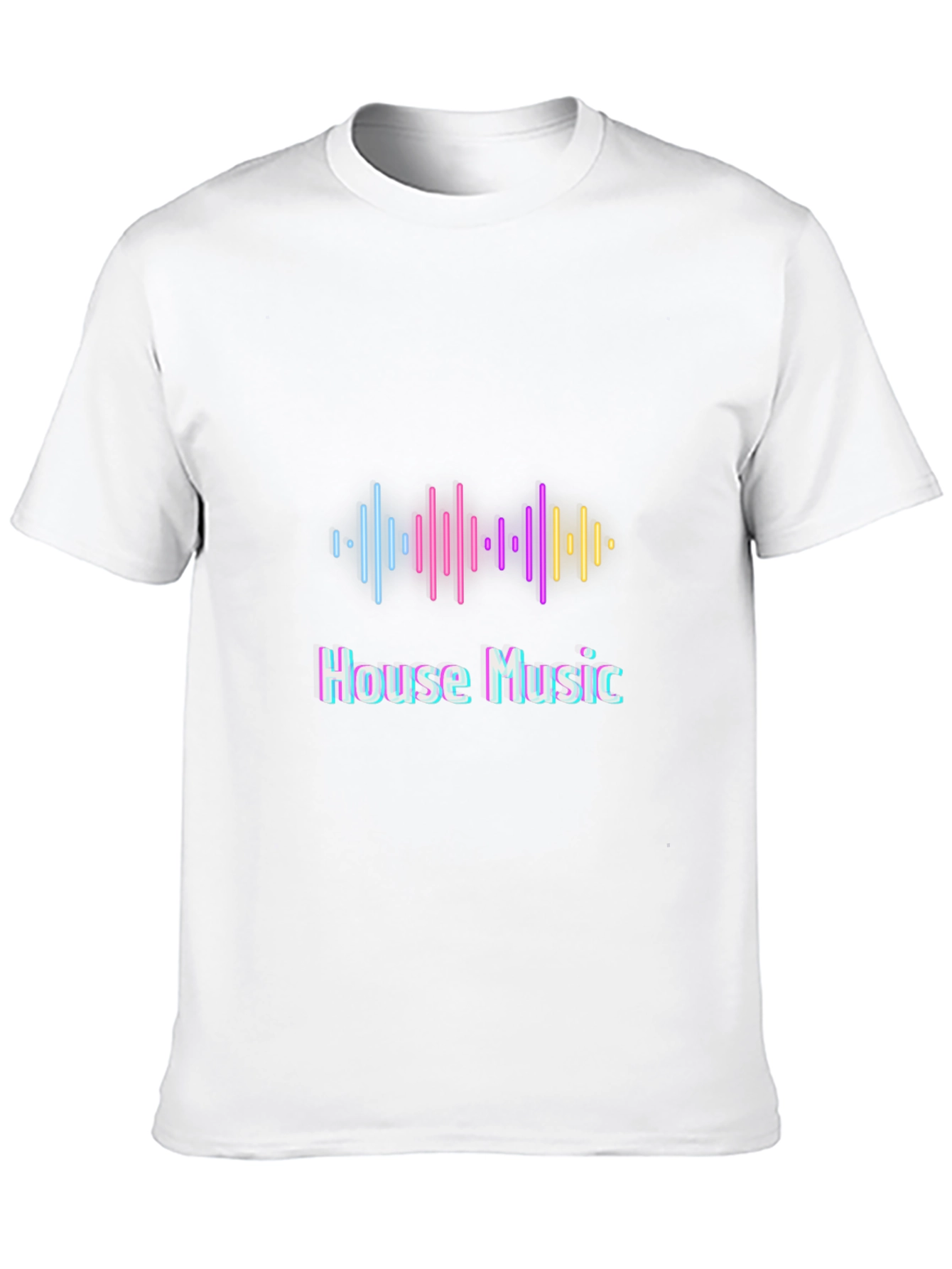 House Music Graphic Tee - Stylish Comfort