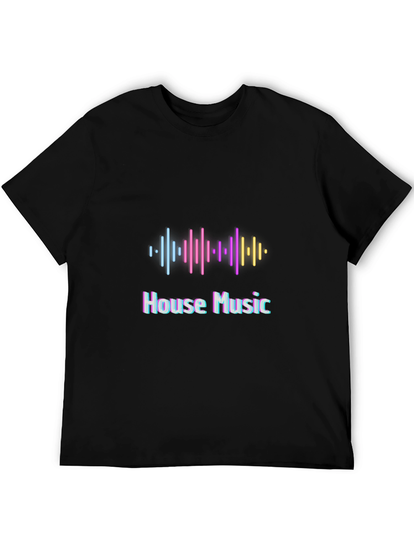 House Music Graphic Tee - Stylish Comfort