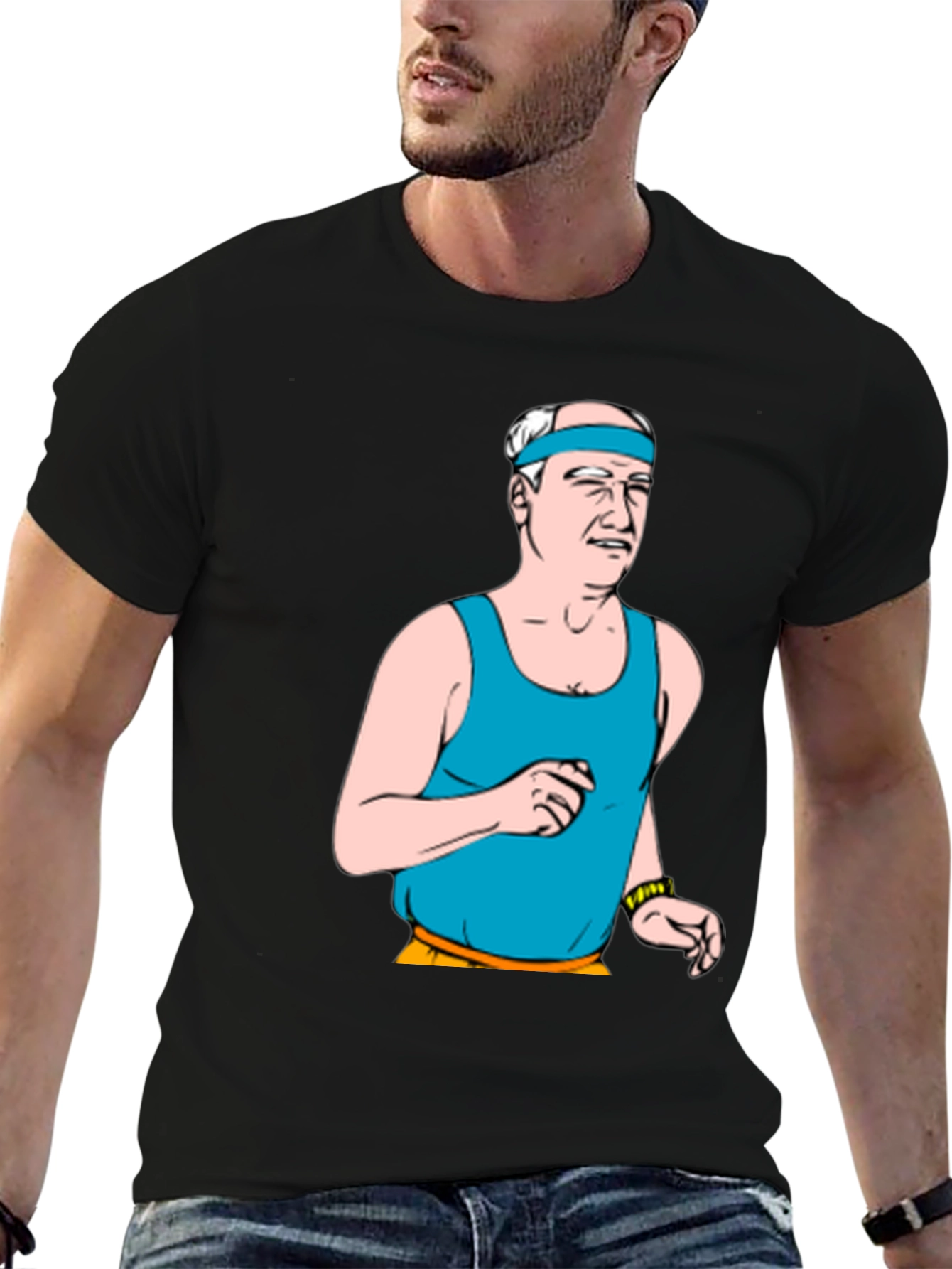 Retro Cartoon Jogger T-Shirt