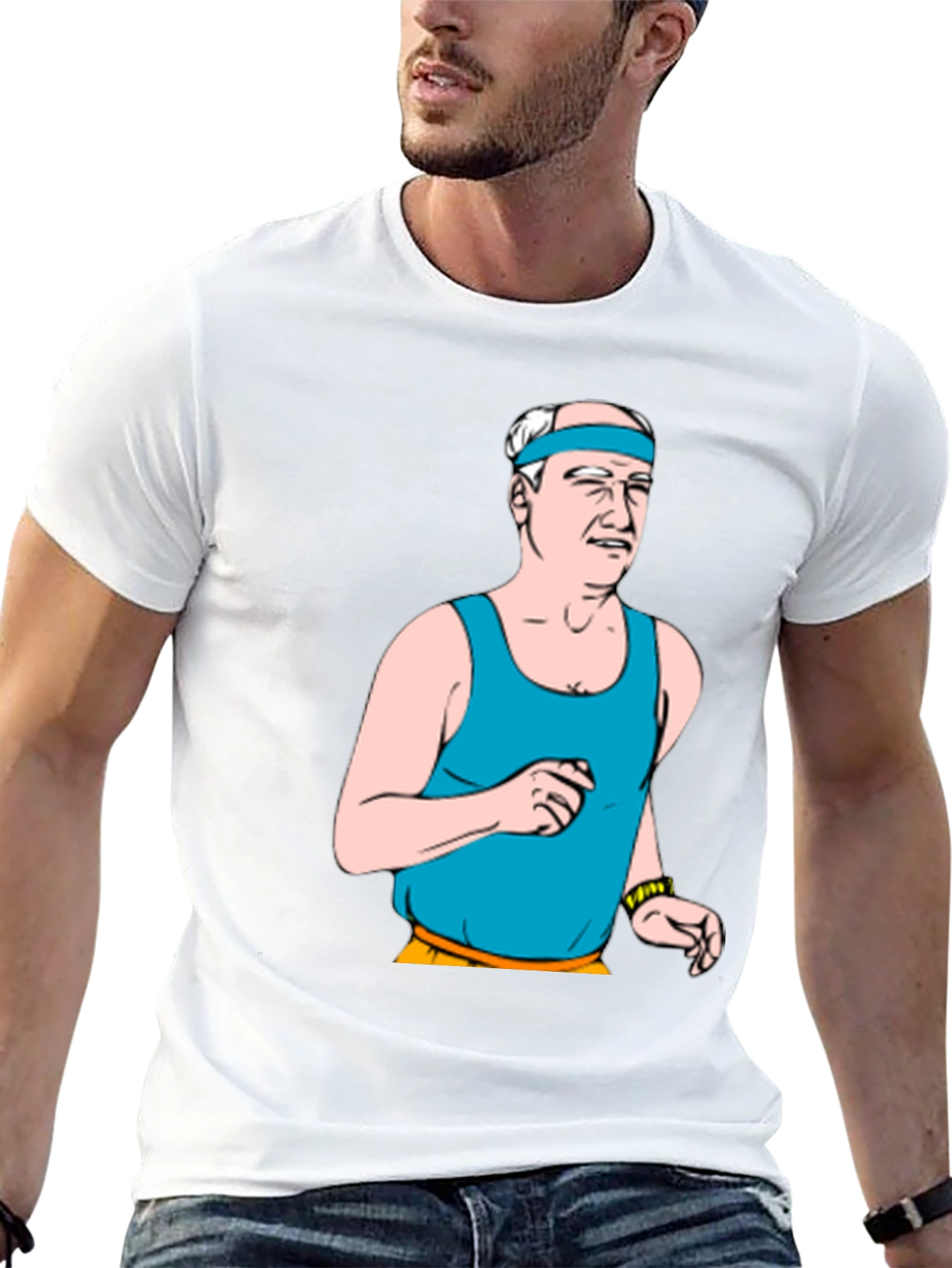 Retro Cartoon Jogger T-Shirt