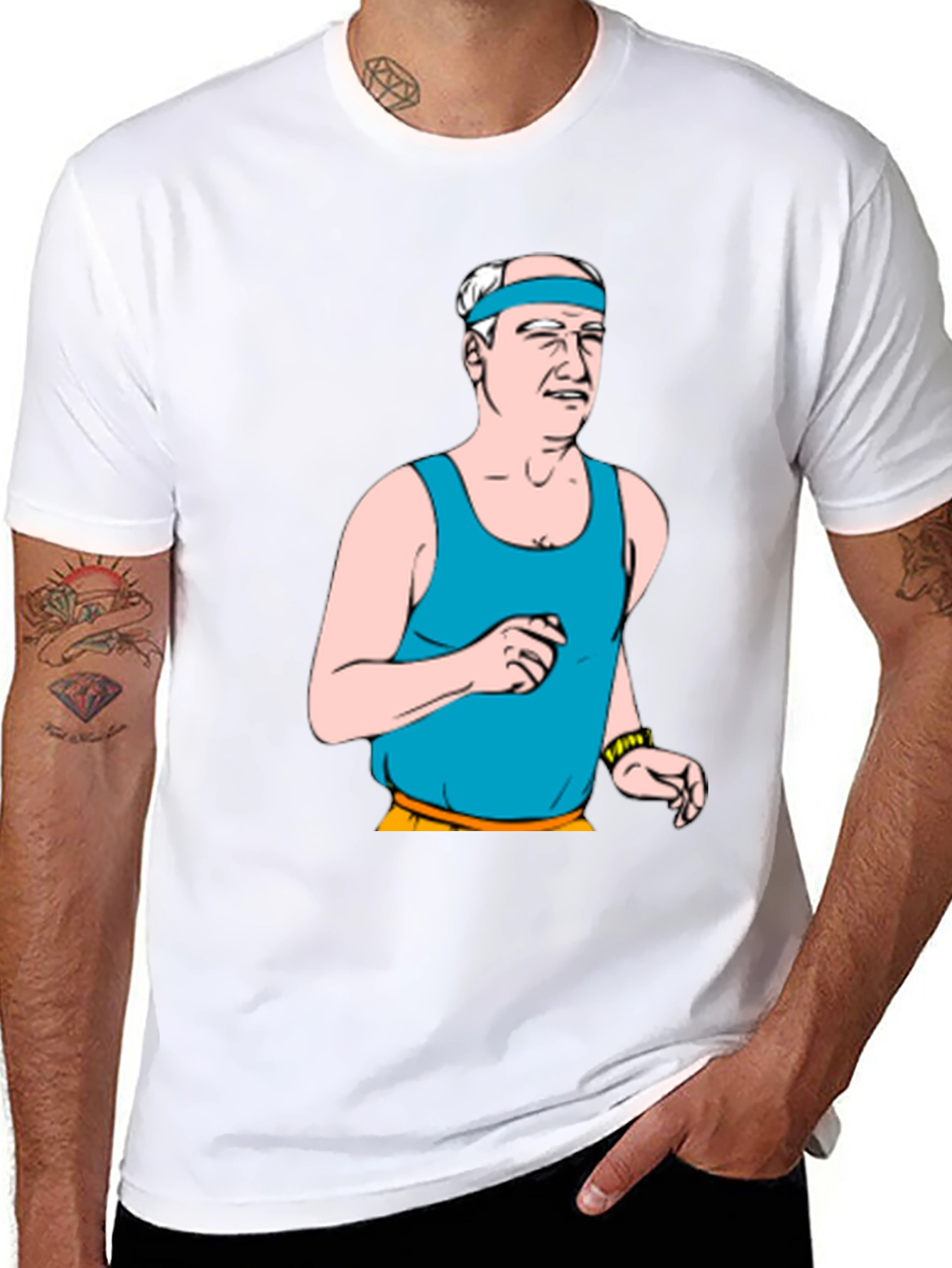 Retro Cartoon Jogger T-Shirt