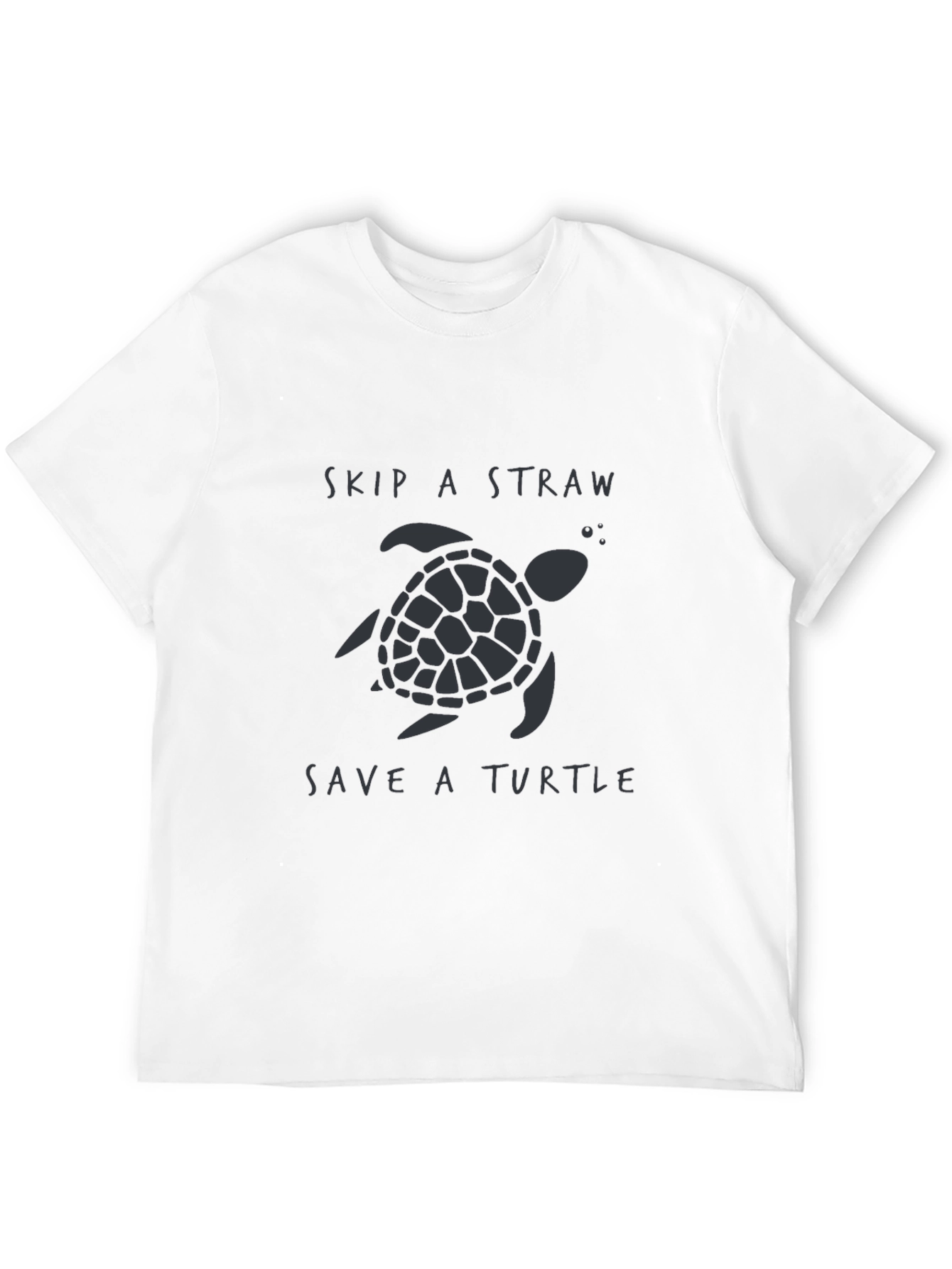 Skip a Straw Save a Turtle T-Shirt