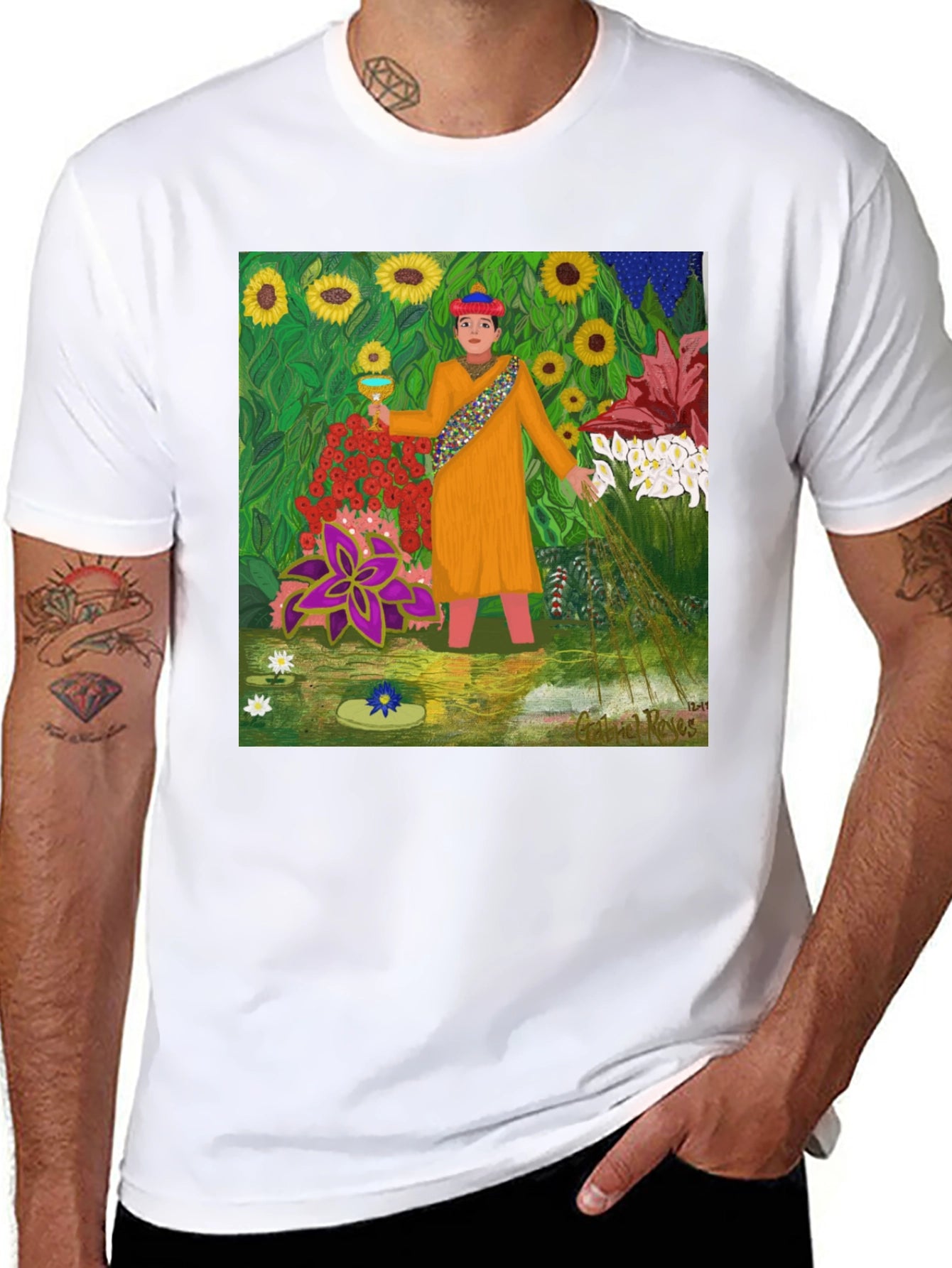 Floral Fantasy Graphic Tee