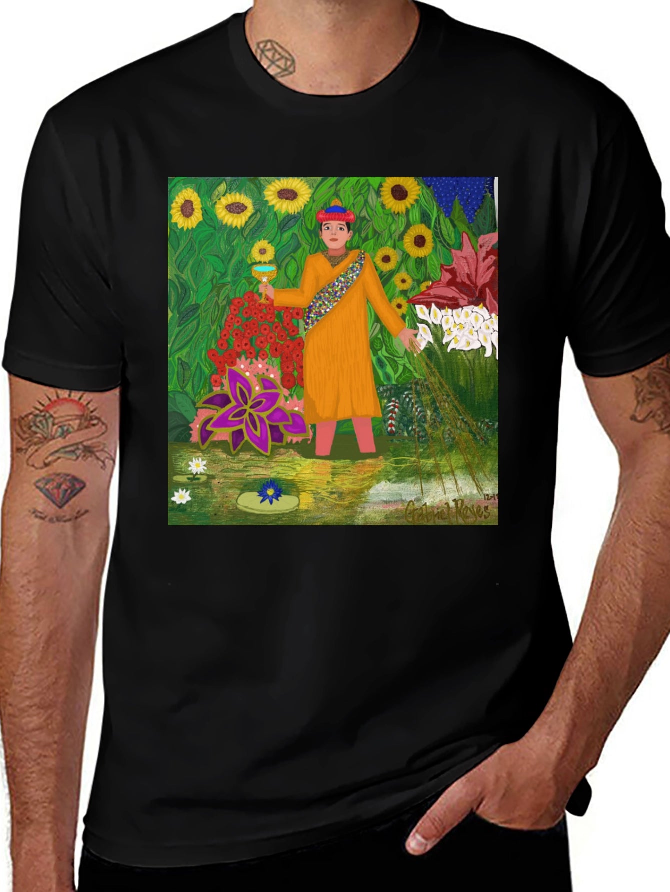 Floral Fantasy Graphic Tee