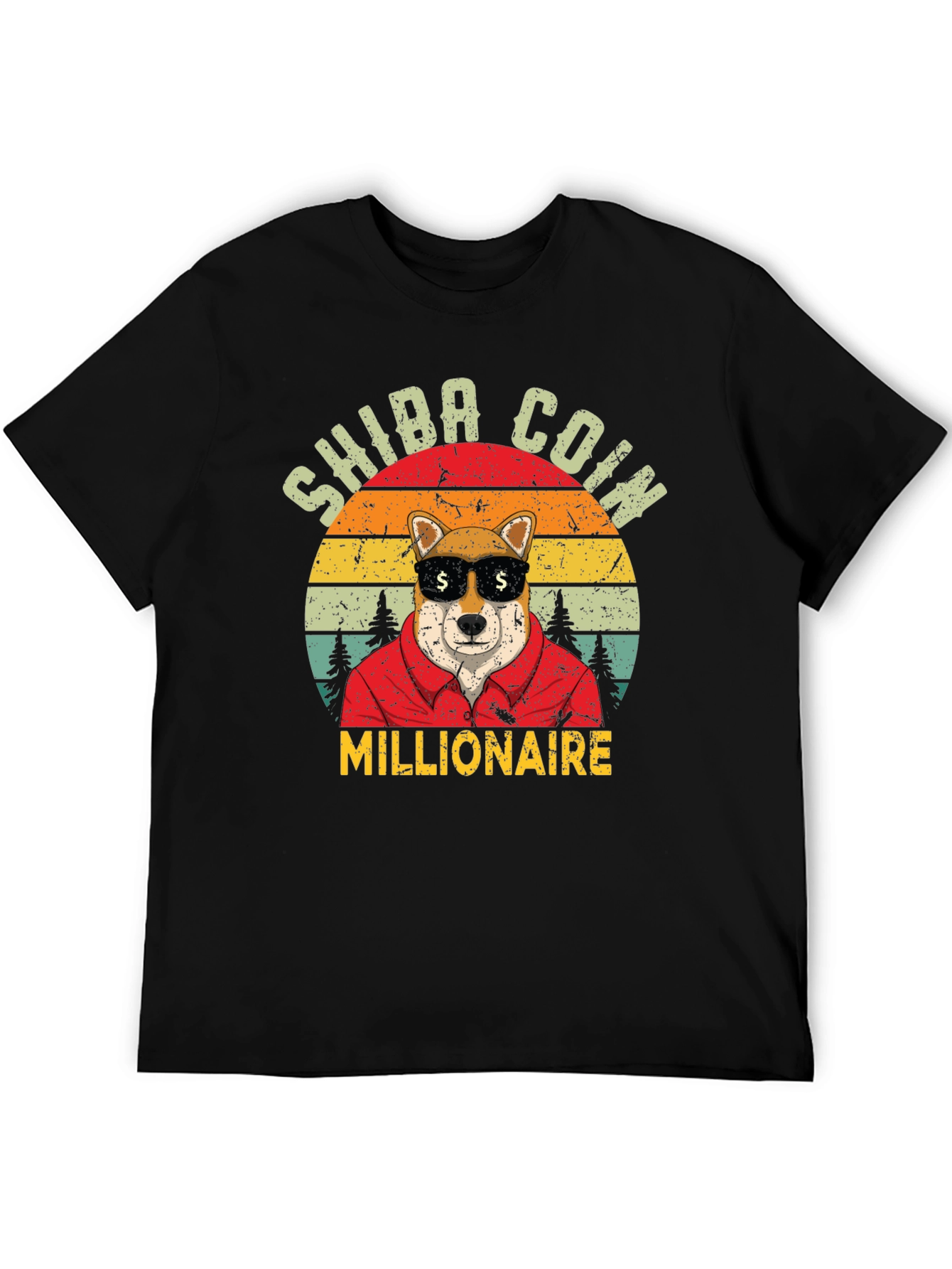 Shiba Coin Millionaire T-Shirt - Crypto Doge