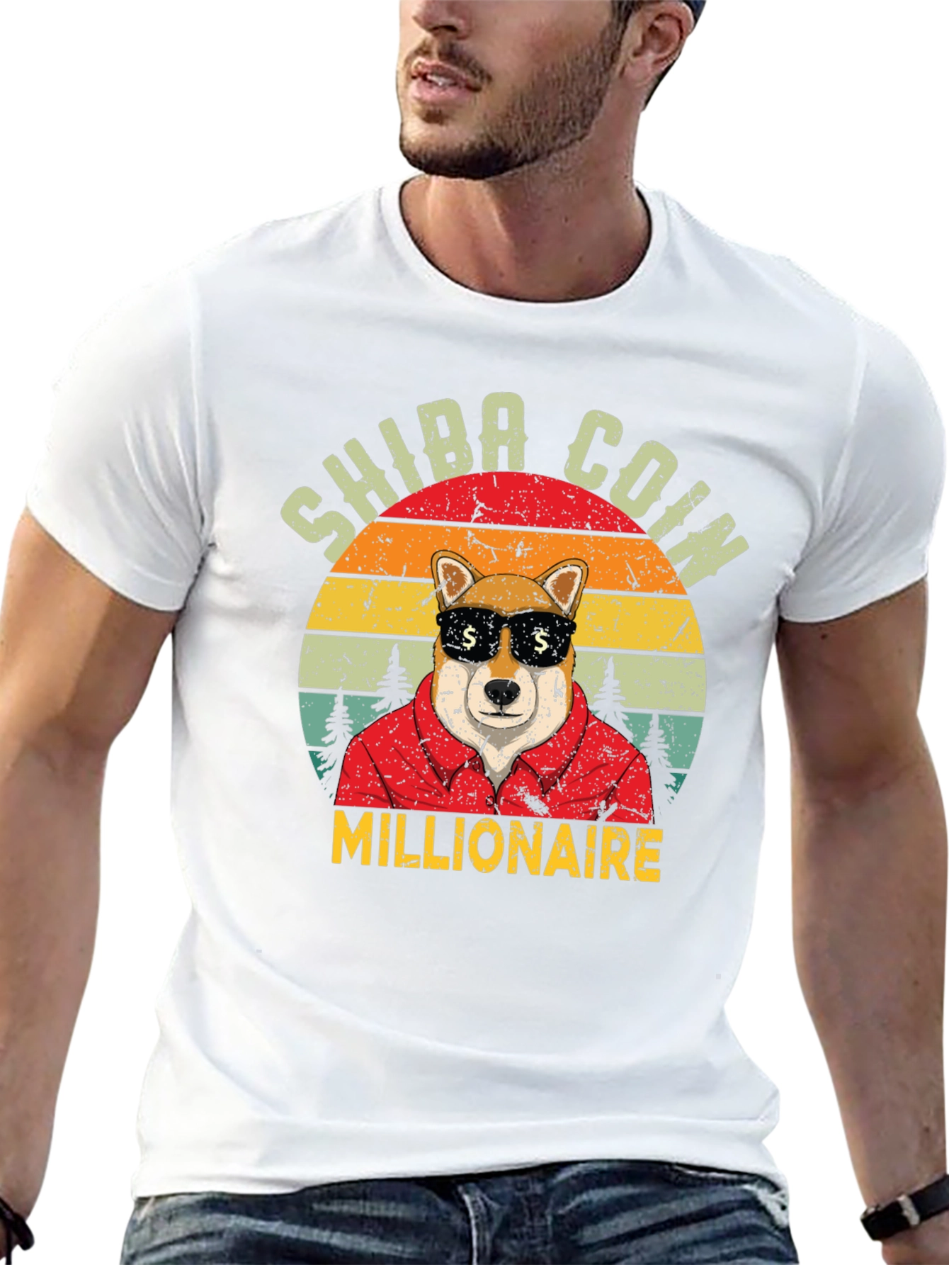 Shiba Coin Millionaire T-Shirt - Crypto Doge