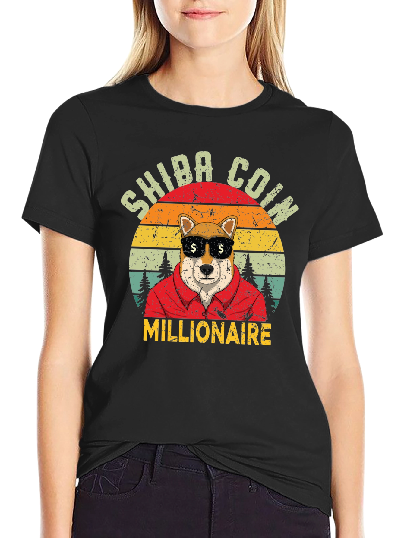 Shiba Coin Millionaire T-Shirt - Crypto Doge