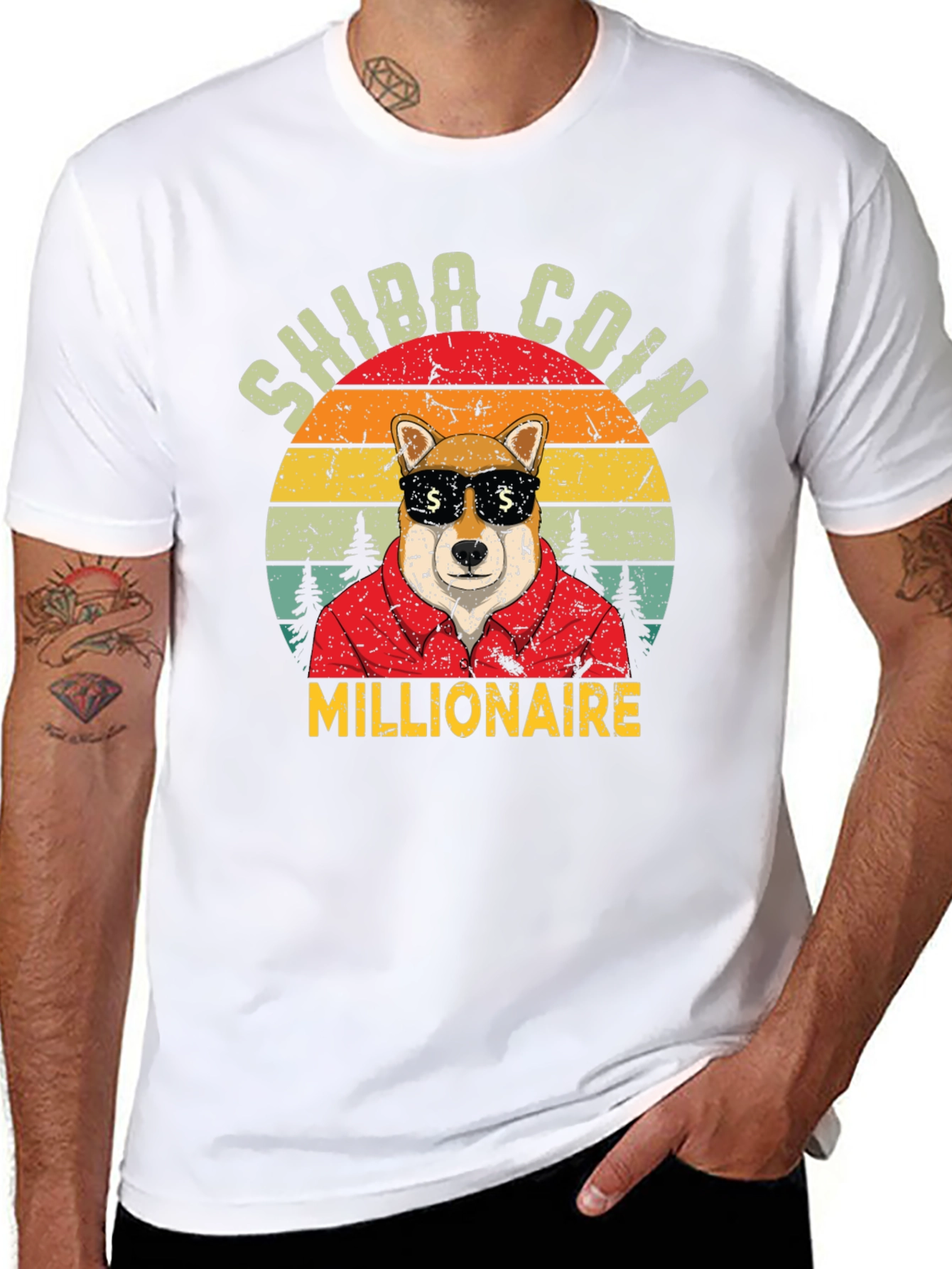 Shiba Coin Millionaire T-Shirt - Crypto Doge
