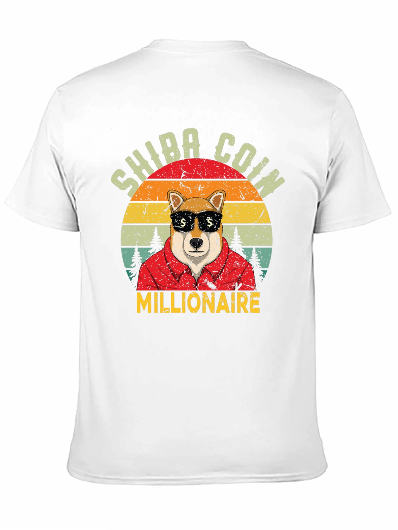 Shiba Coin Millionaire T-Shirt - Crypto Doge