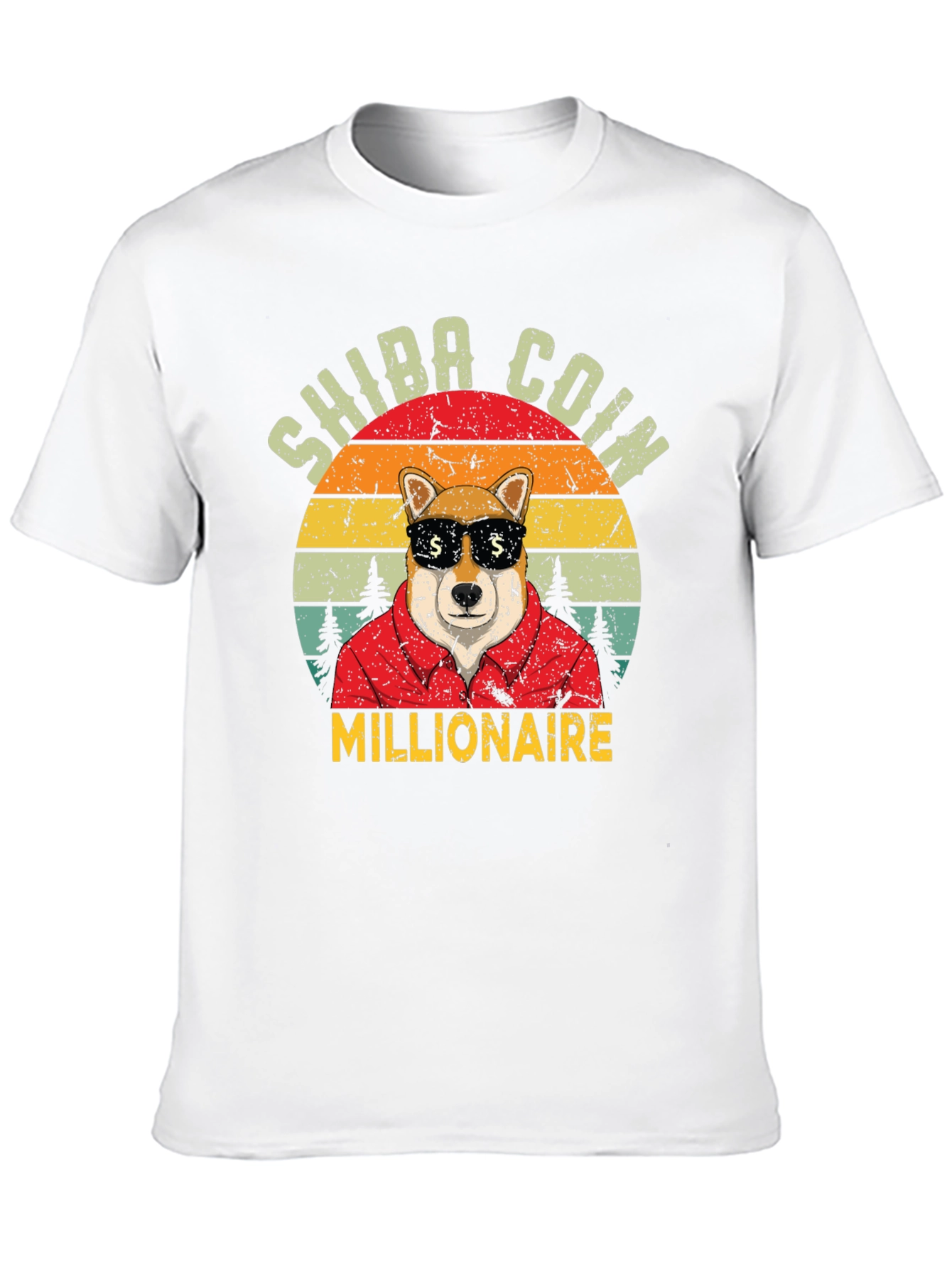 Shiba Coin Millionaire T-Shirt - Crypto Doge