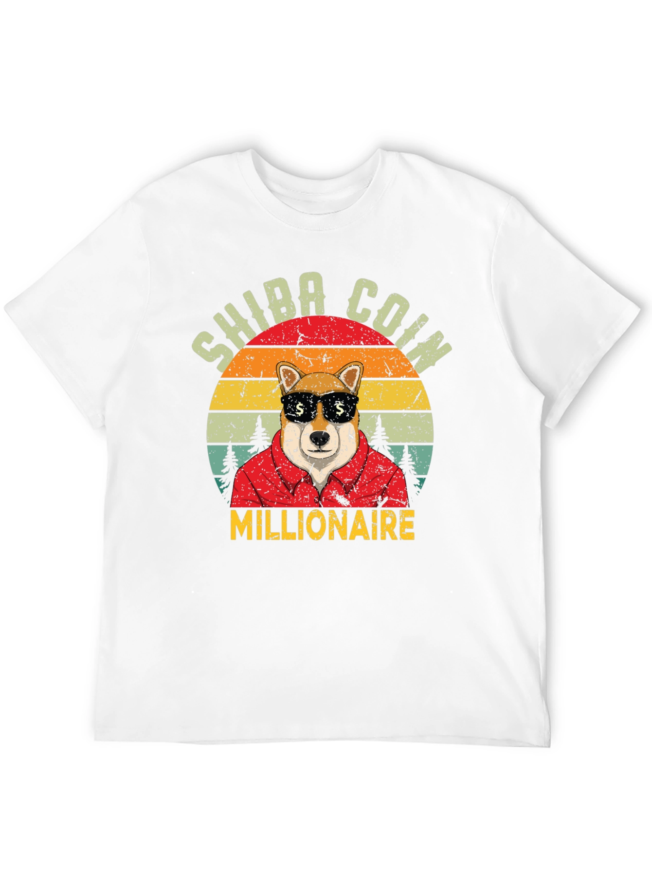 Shiba Coin Millionaire T-Shirt - Crypto Doge