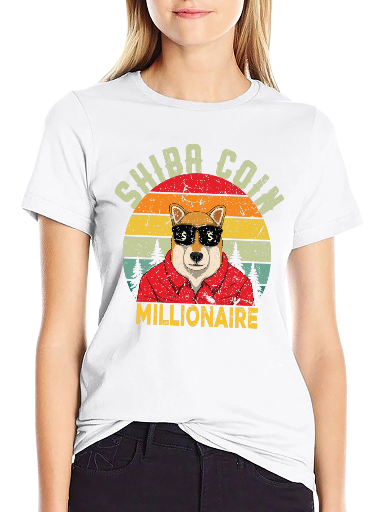 Shiba Coin Millionaire T-Shirt - Crypto Doge