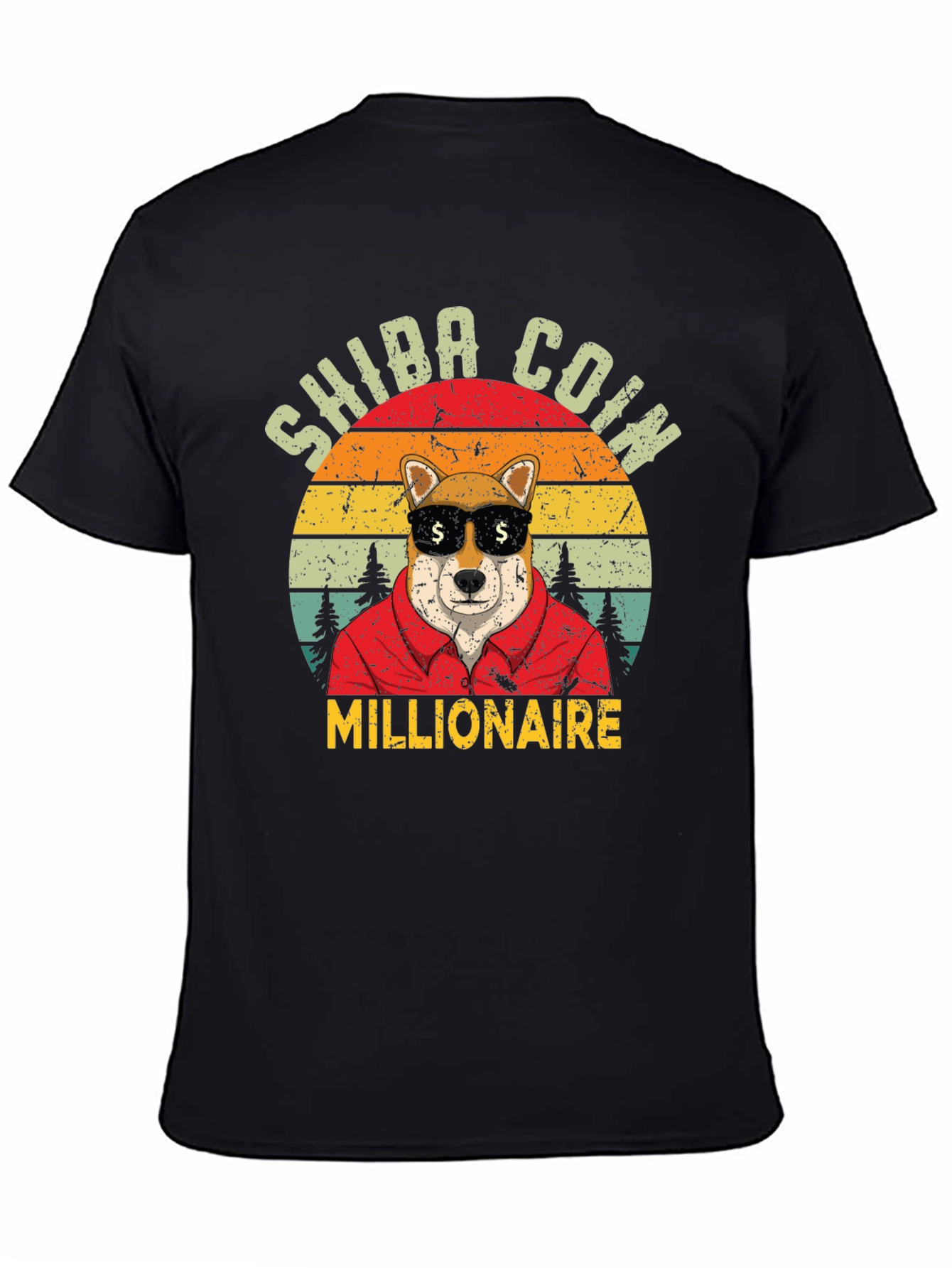 Shiba Coin Millionaire T-Shirt - Crypto Doge