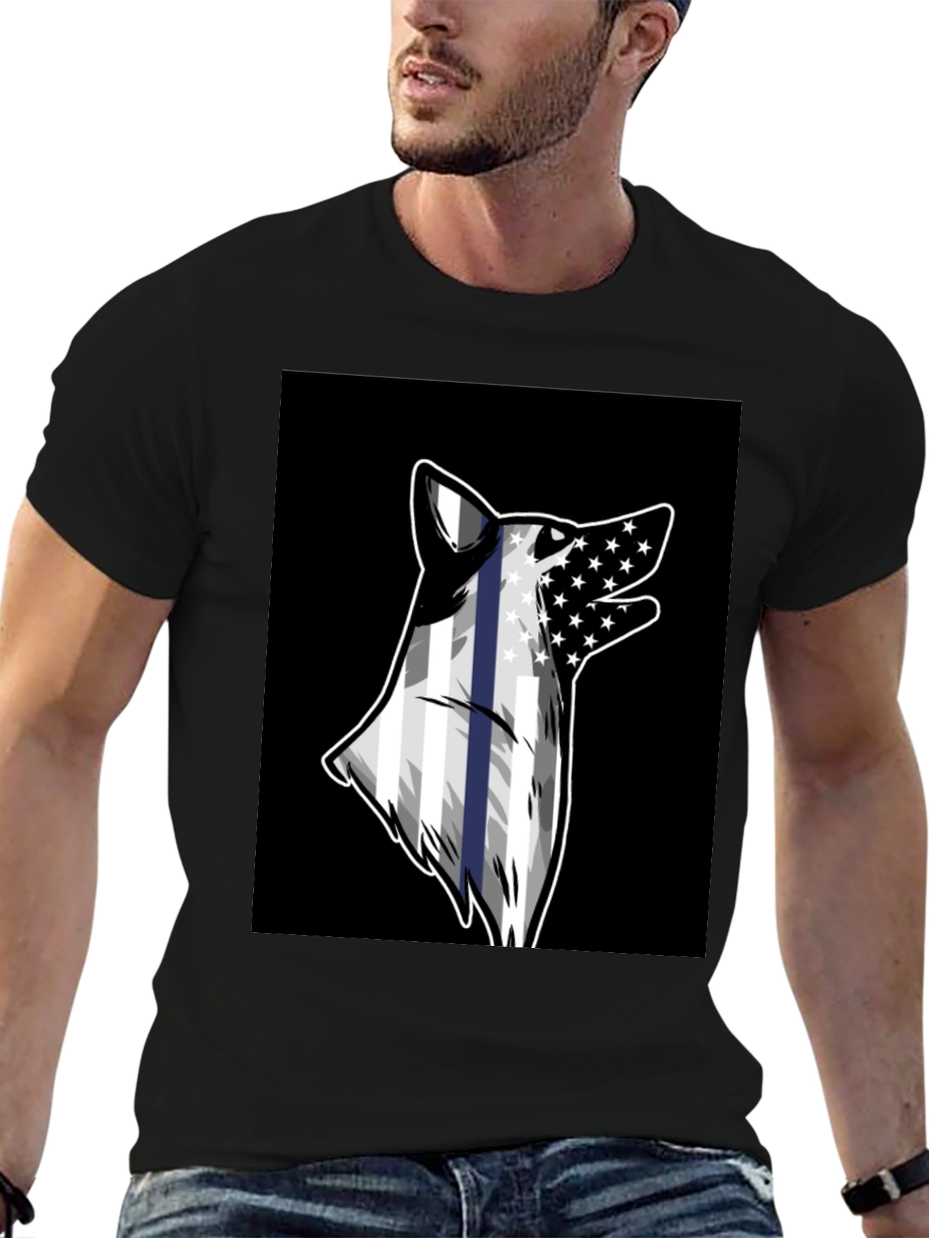 Wolf Flag T-Shirt