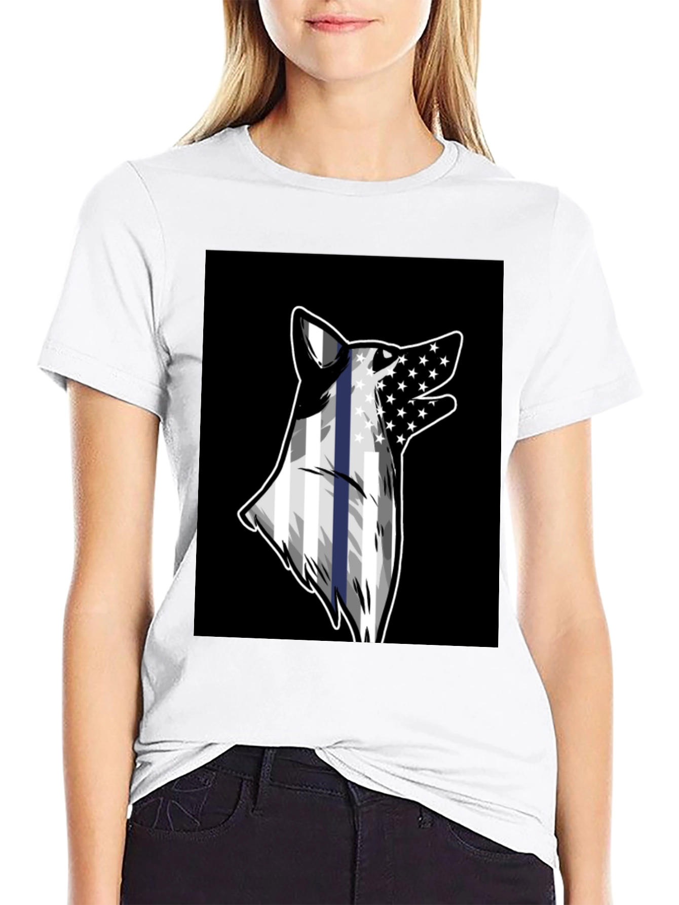 Wolf Flag T-Shirt