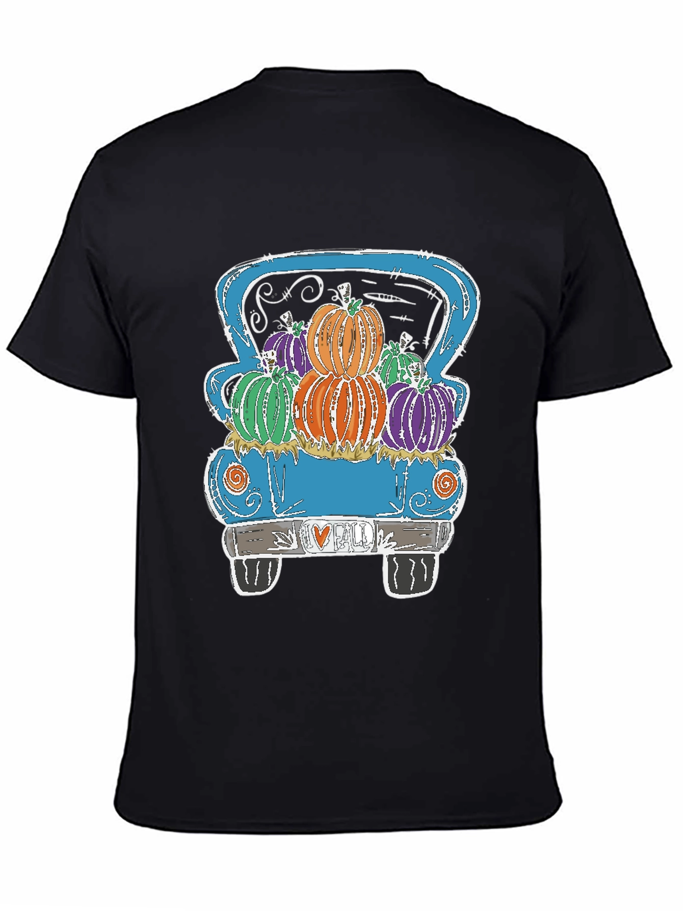 Fall Pumpkin Truck Graphic Tee