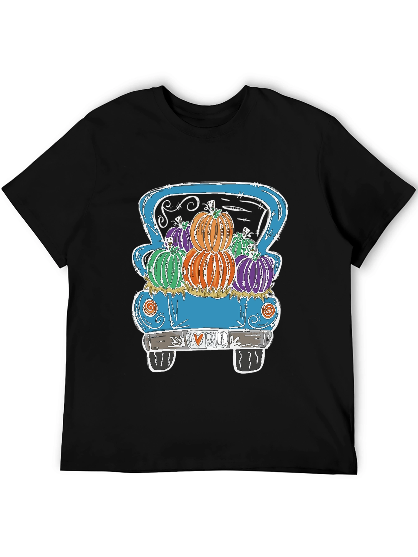 Fall Pumpkin Truck Graphic Tee