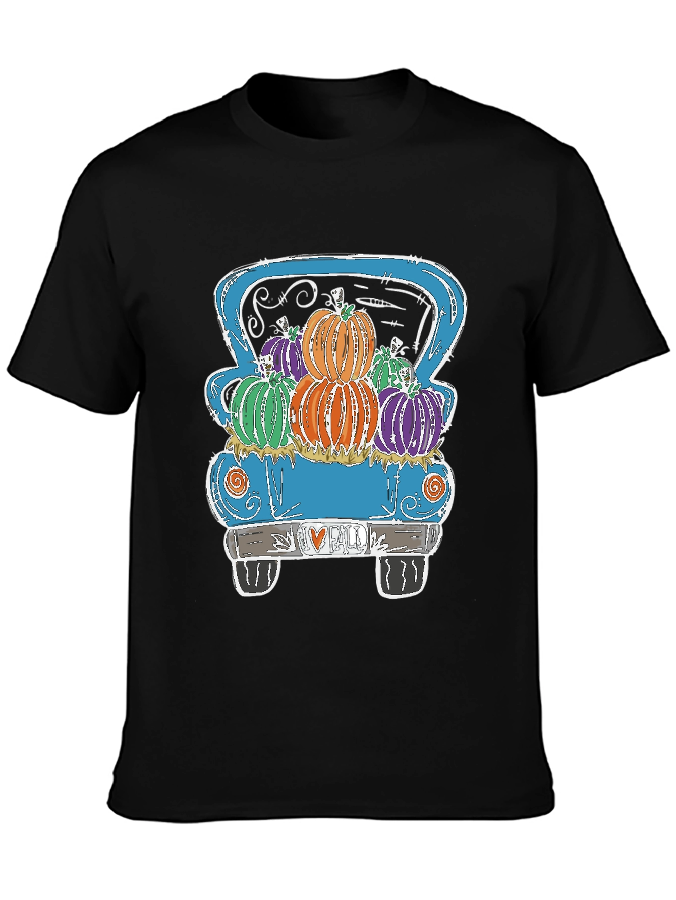 Fall Pumpkin Truck Graphic Tee