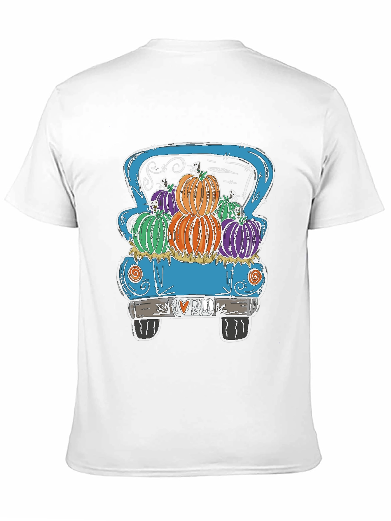 Fall Pumpkin Truck Graphic Tee