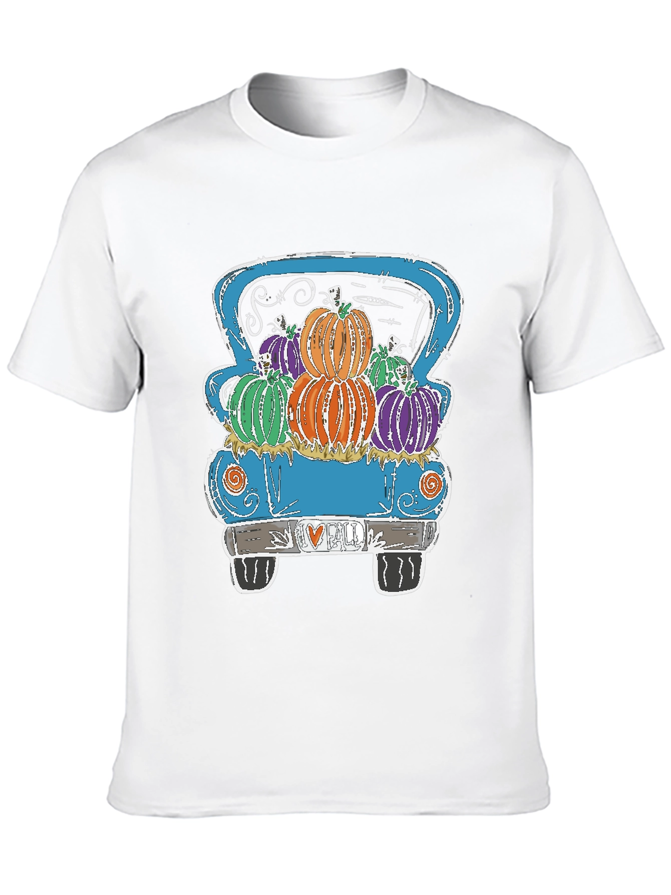 Fall Pumpkin Truck Graphic Tee