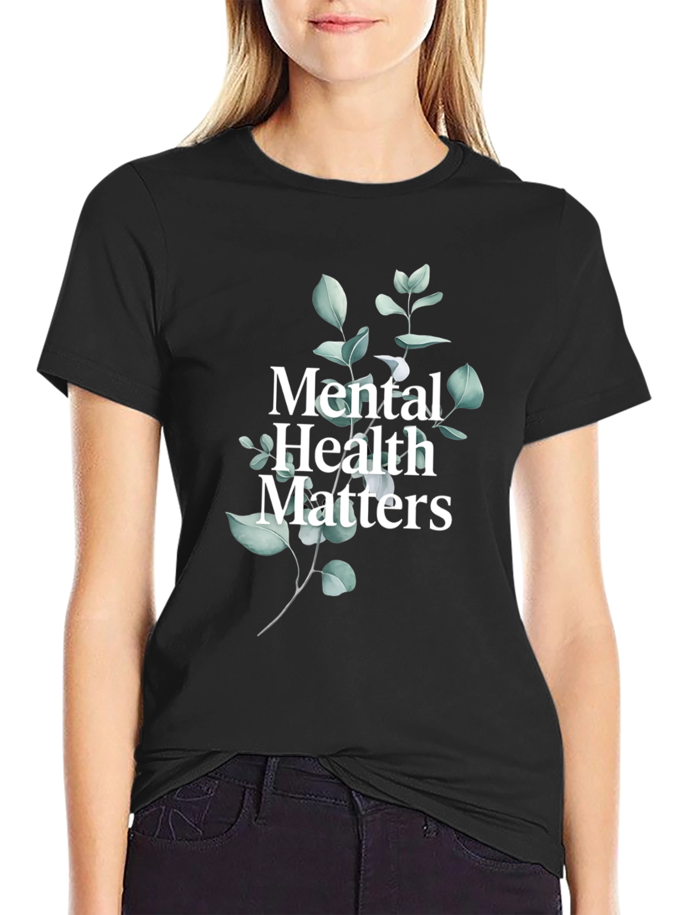 Mental Health Matters T-Shirt - Black