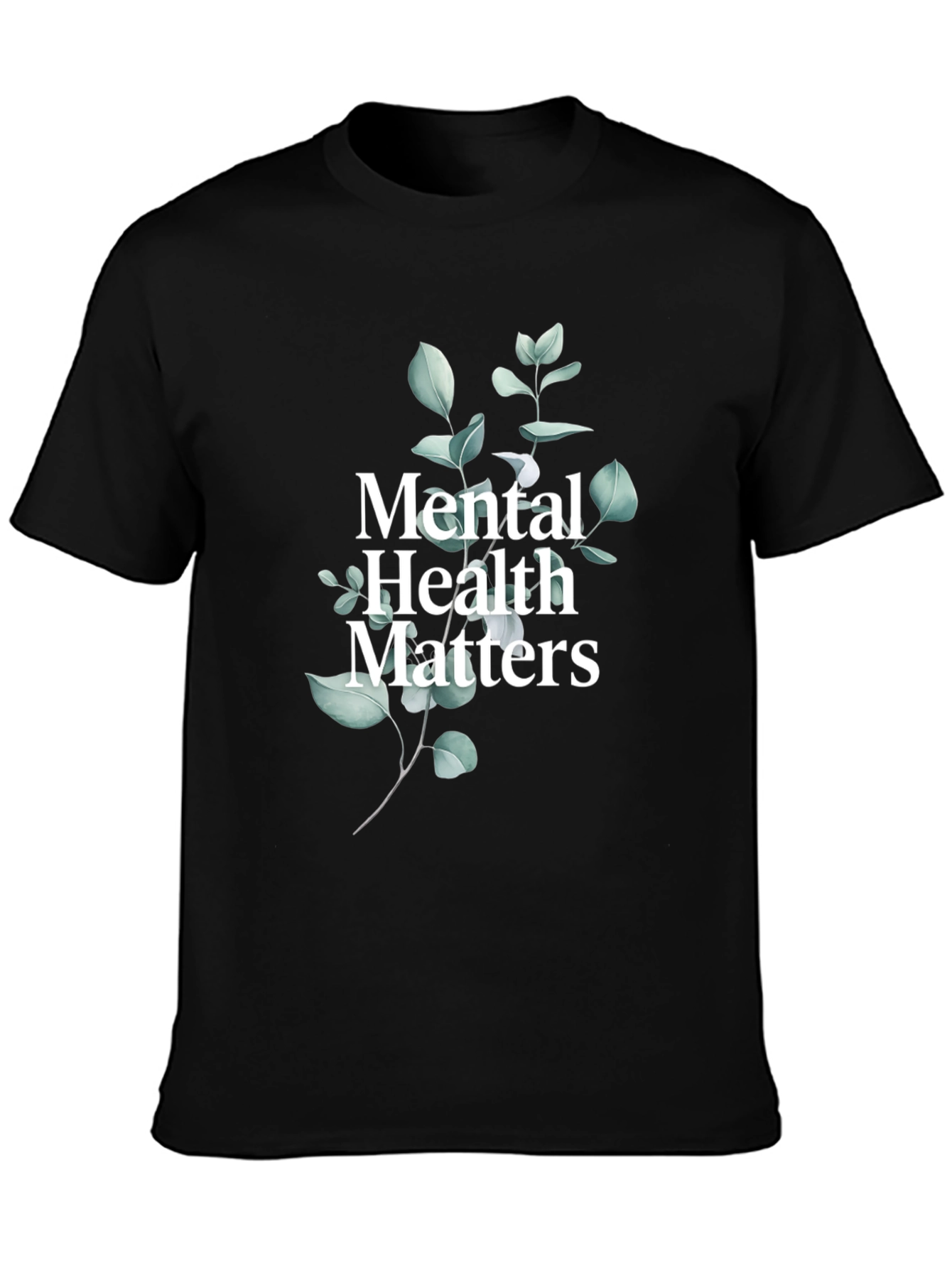 Mental Health Matters T-Shirt - Black