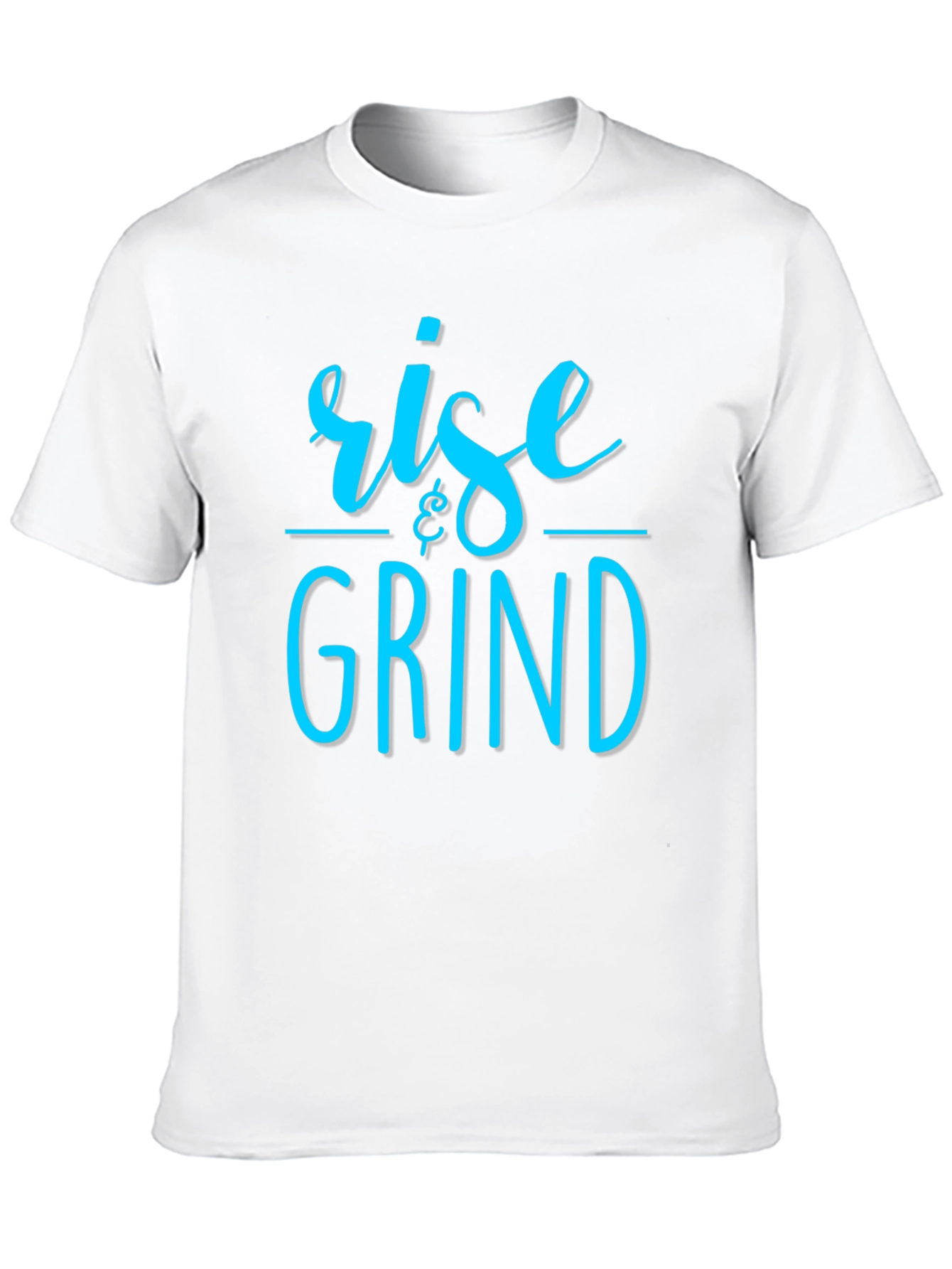 Rise & Grind Graphic T-Shirt - Motivational Tee