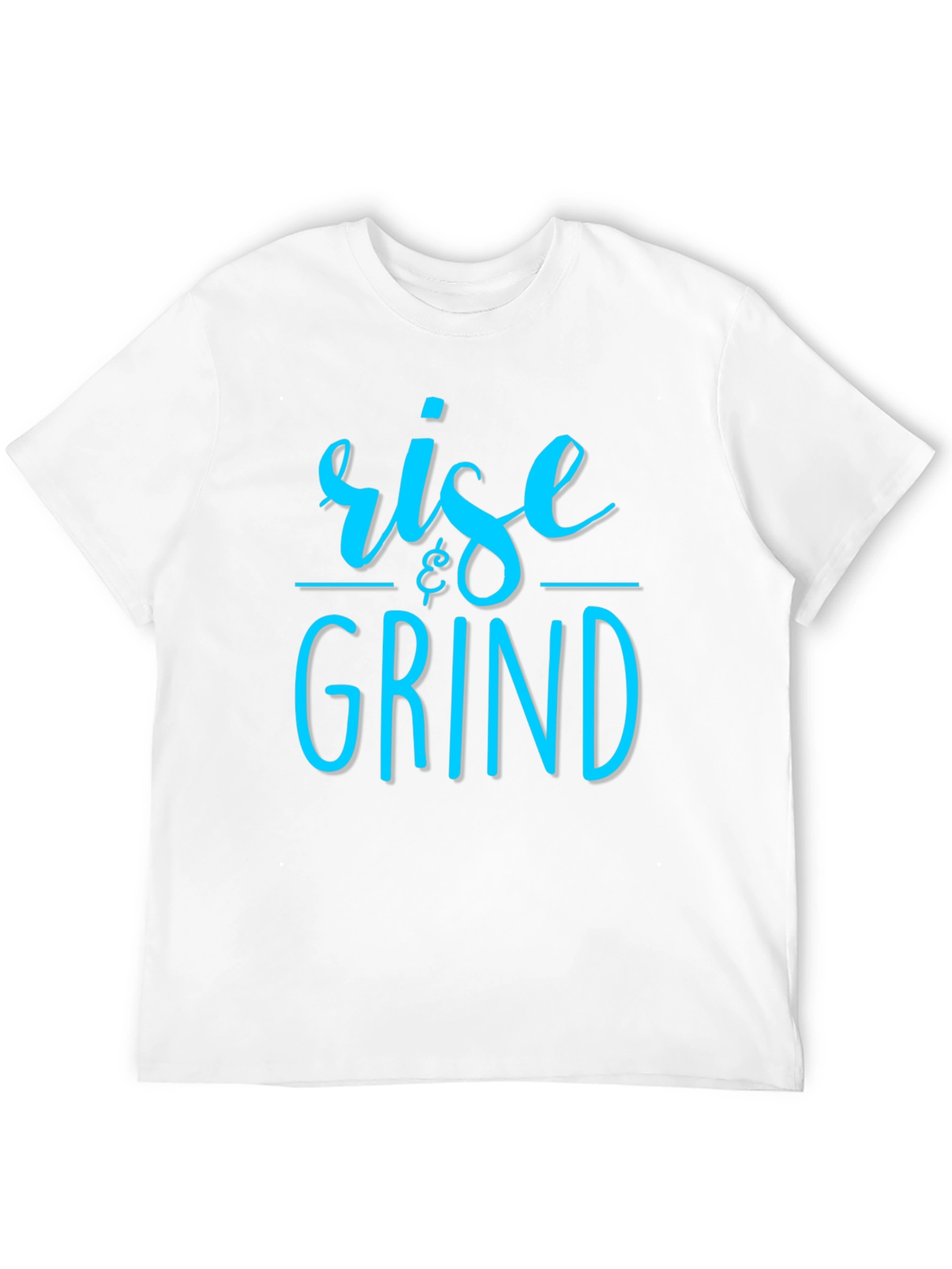 Rise & Grind Graphic T-Shirt - Motivational Tee