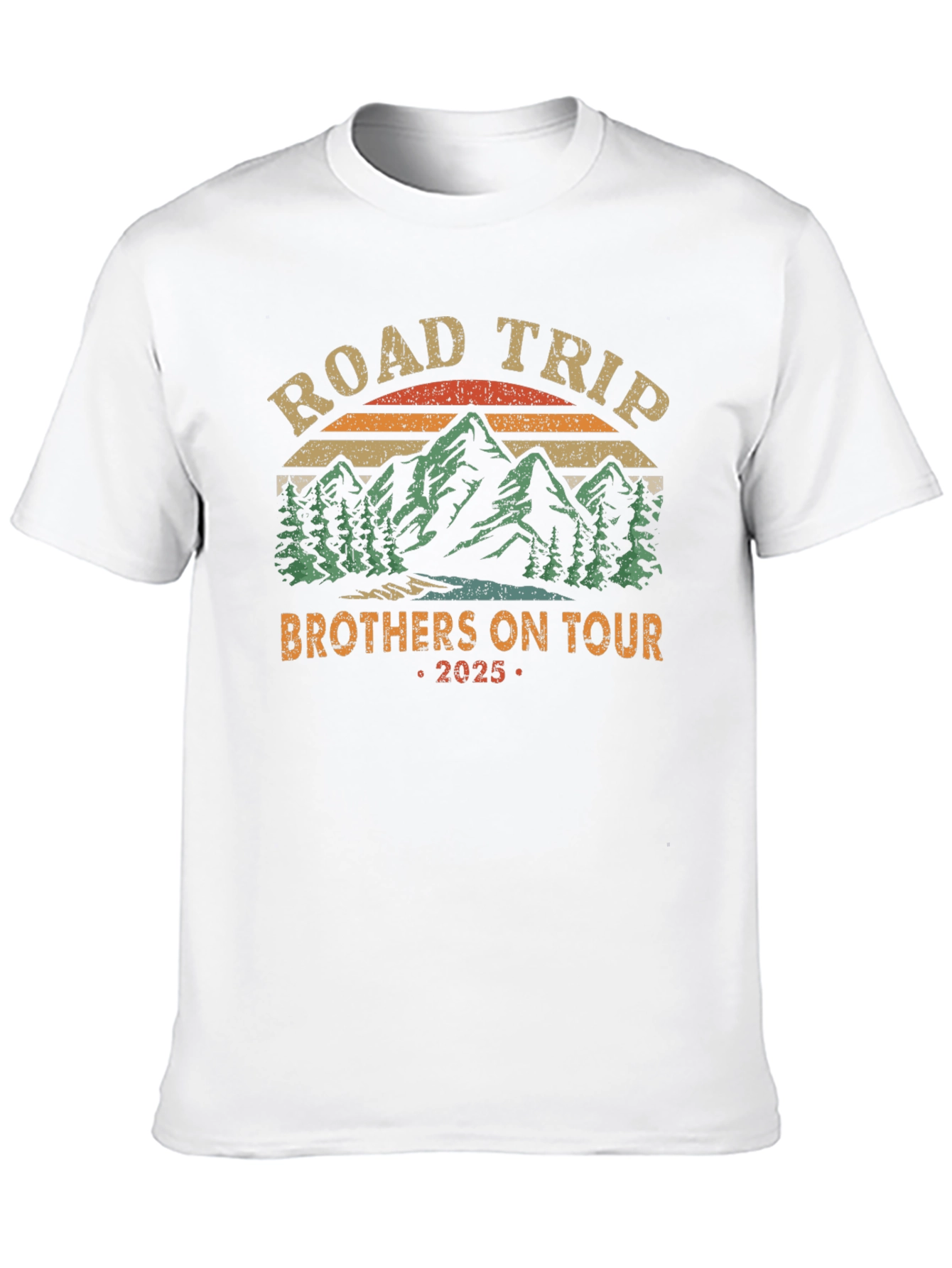 Road Trip Brothers On Tour 2025 T-Shirt