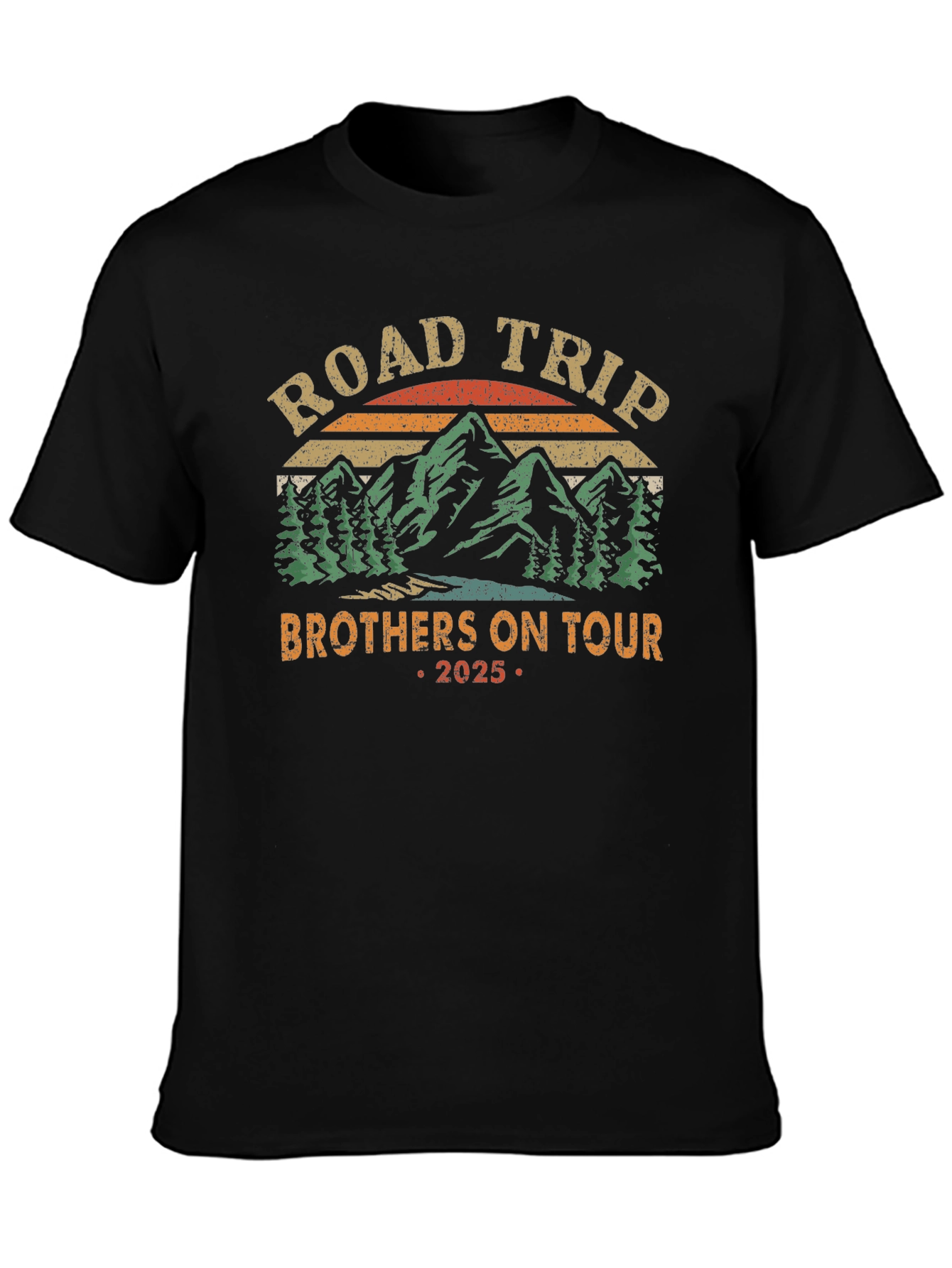 Road Trip Brothers On Tour 2025 T-Shirt