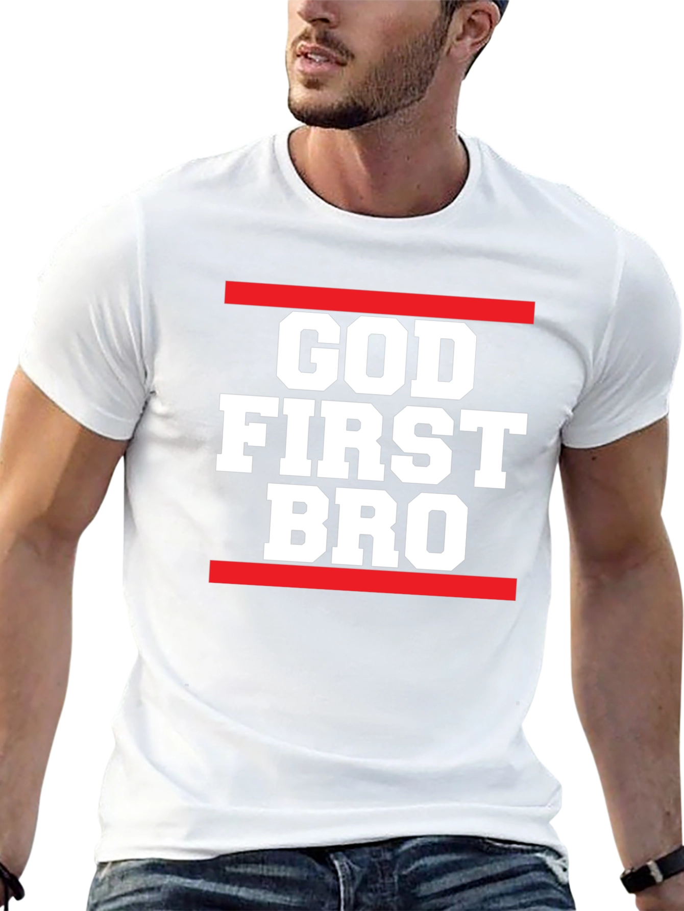 God First Bro - Graphic T-Shirt