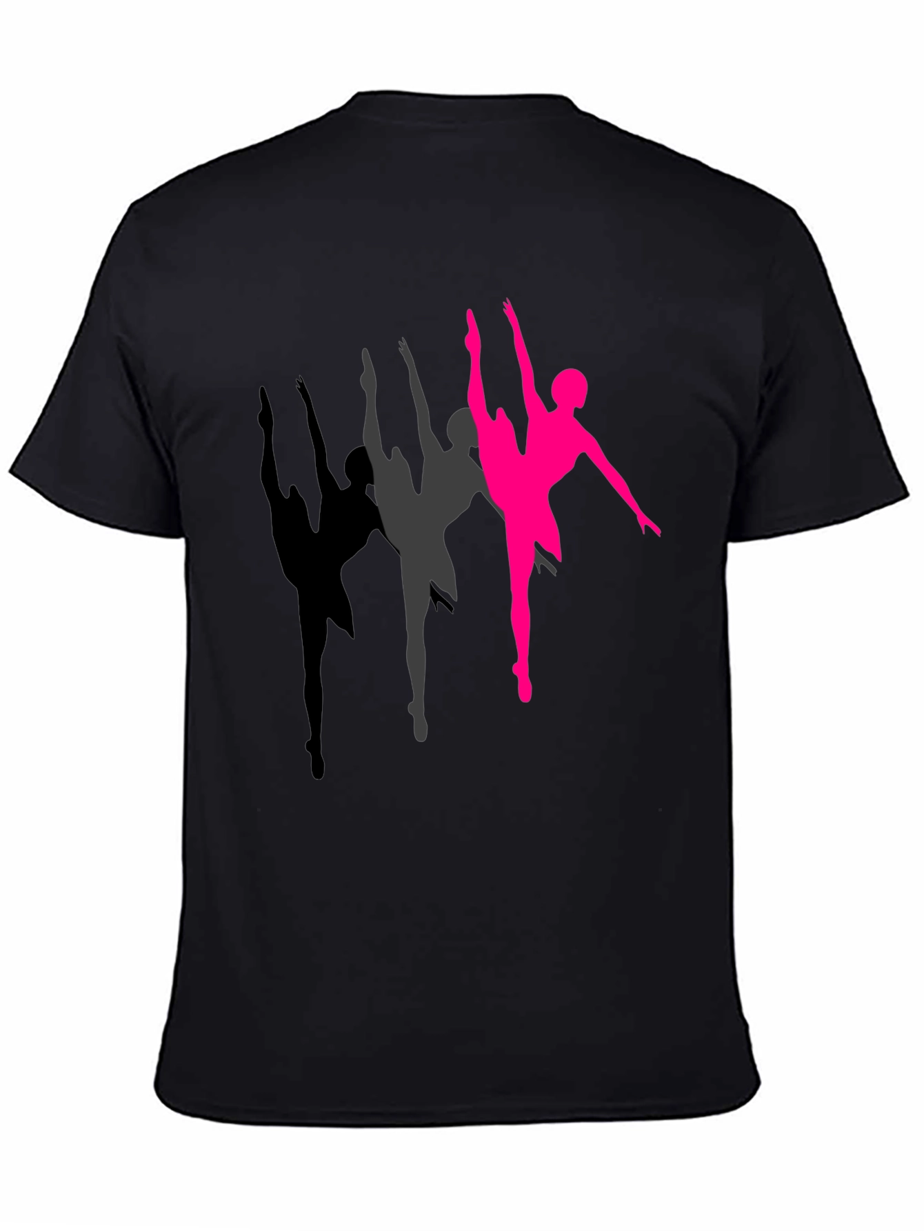 Ballet Dancer T-Shirt - Black Cotton Tee