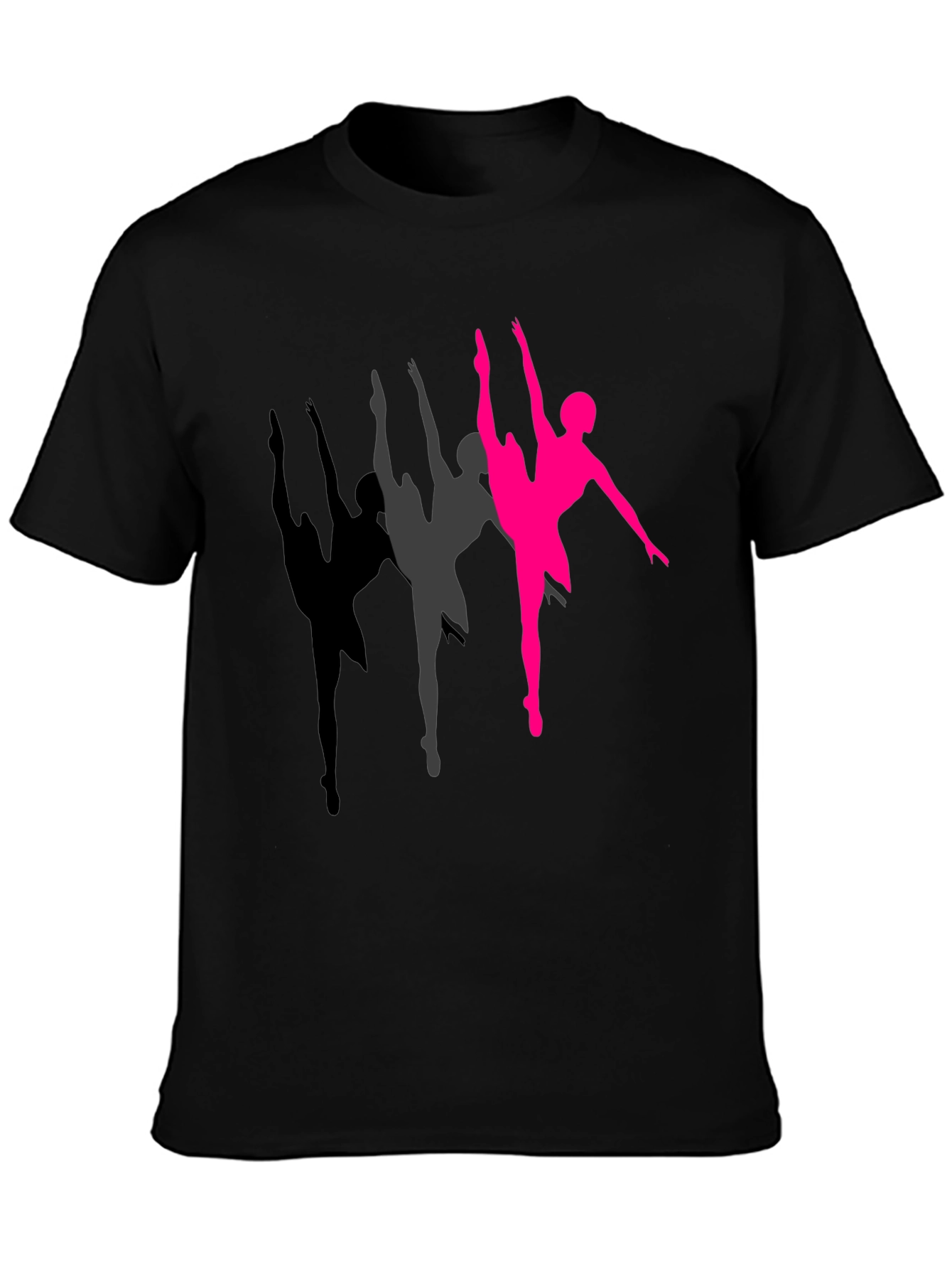 Ballet Dancer T-Shirt - Black Cotton Tee