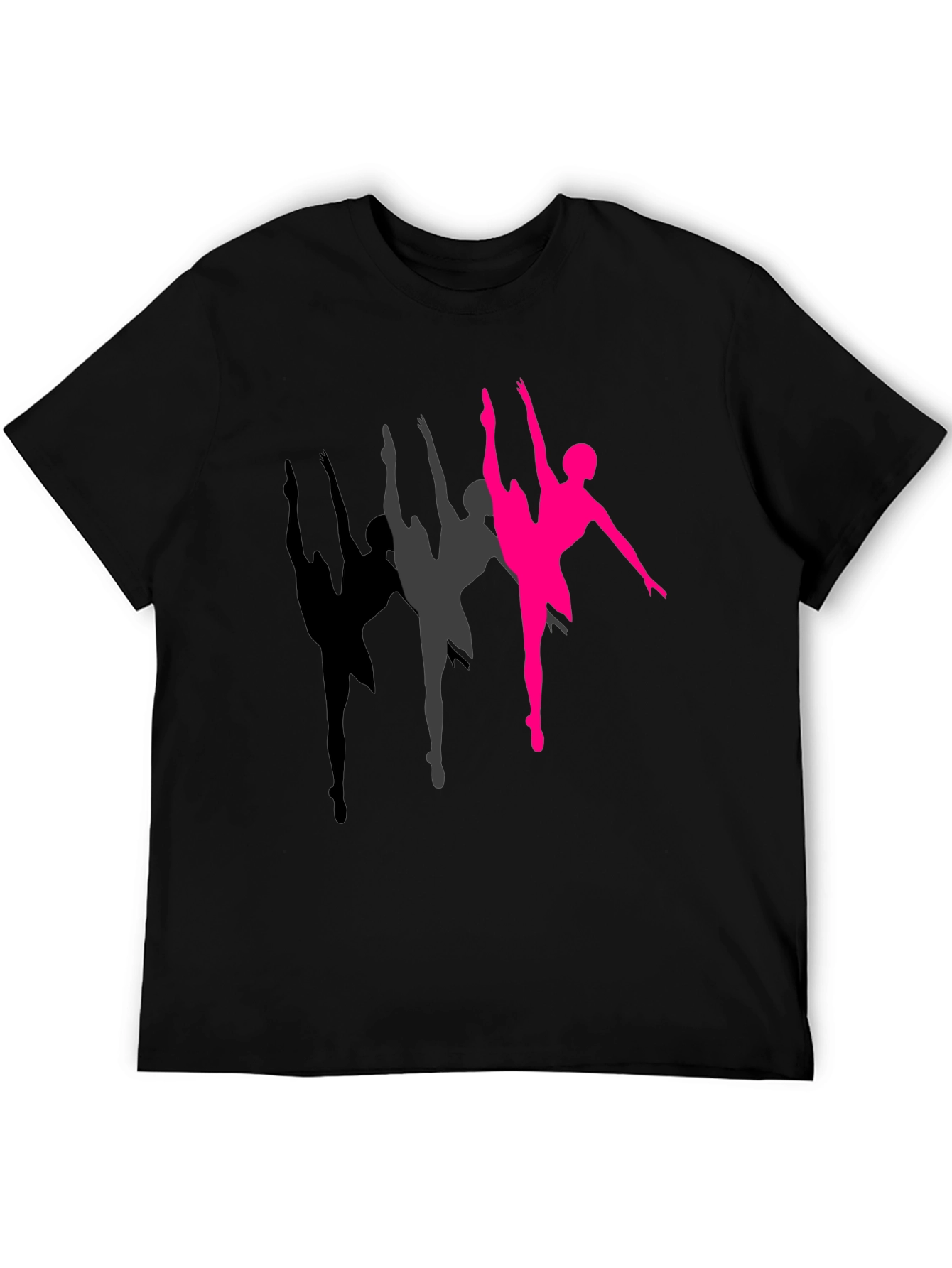 Ballet Dancer T-Shirt - Black Cotton Tee