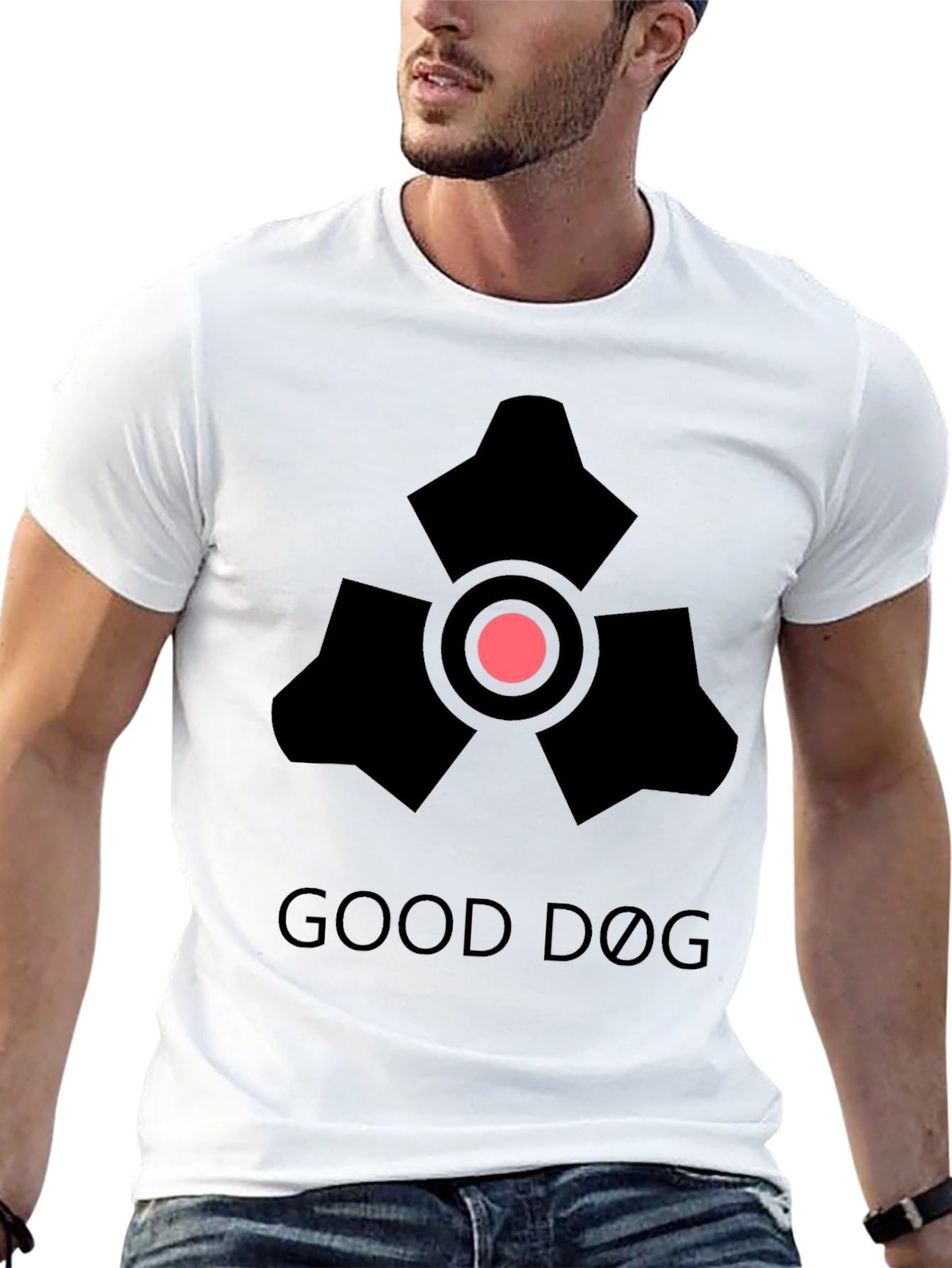 Good Dog Graphic T-Shirt - Mens Black Tee