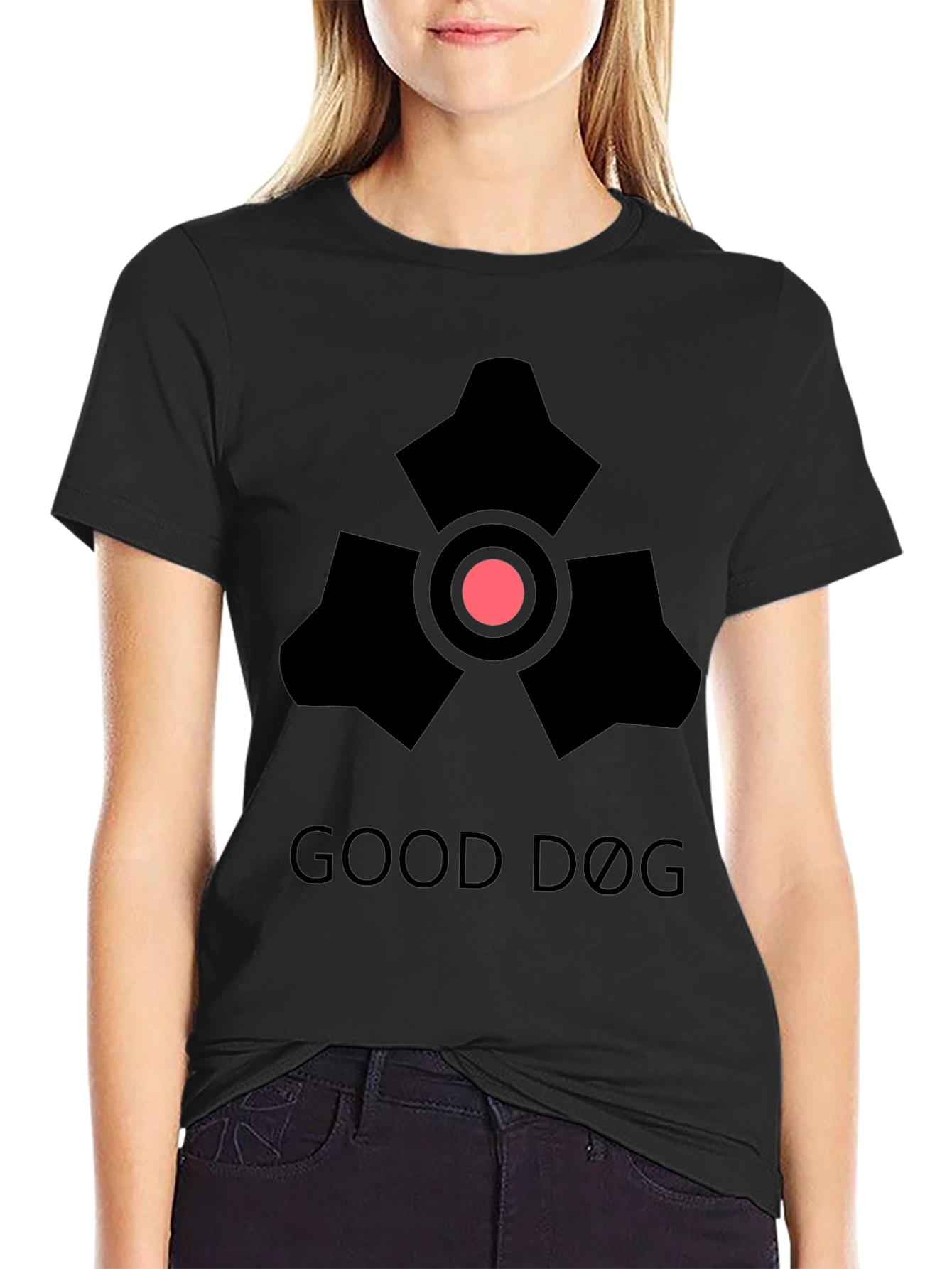 Good Dog Graphic T-Shirt - Mens Black Tee